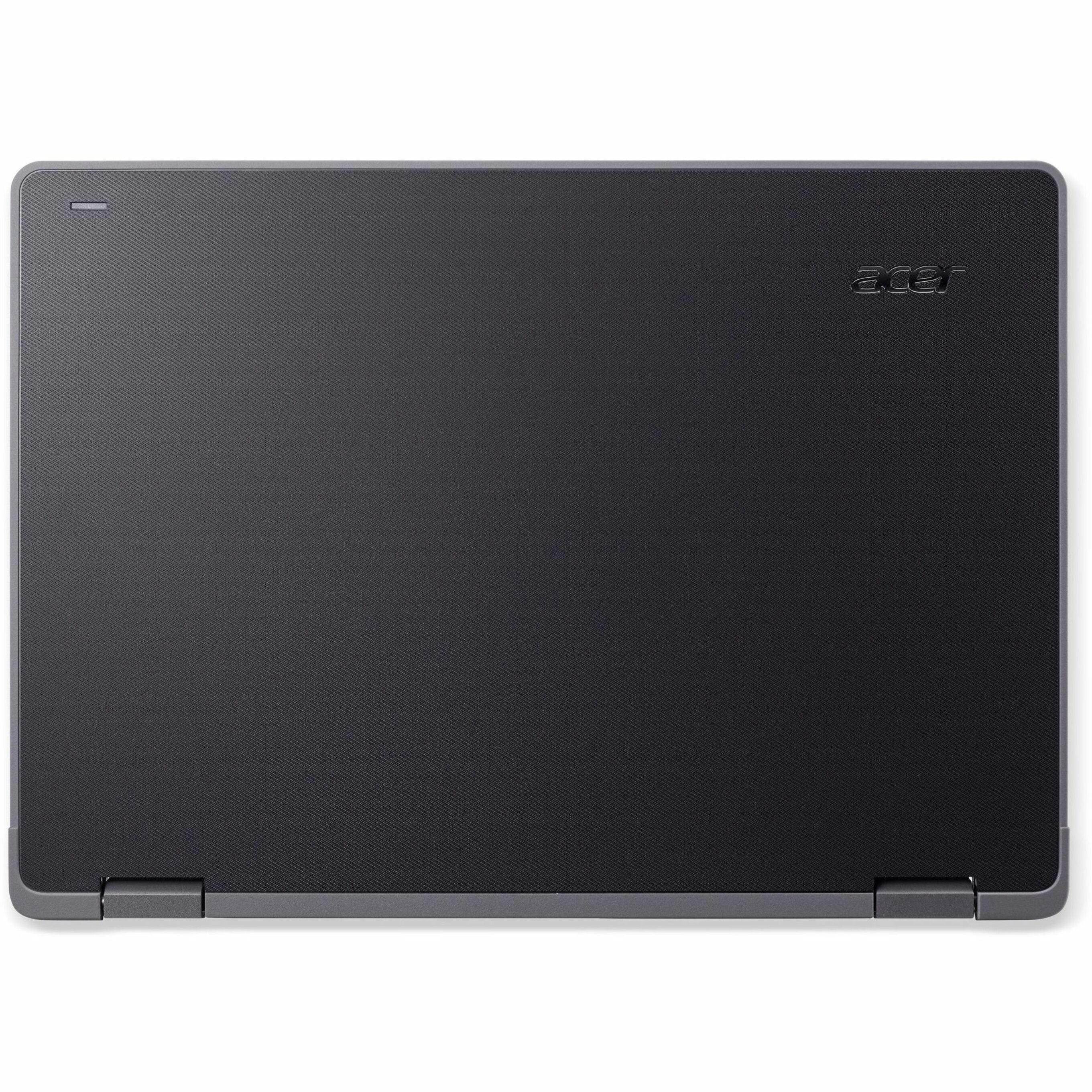 Acer TravelMate Spin B3 Convertible 2-in-1 Notebook, 11.6" HD IPS Touchscreen, Intel N100 Quad-Core, 8GB LPDDR5, 128GB PCIe SSD, Windows 11 Pro Education - NX.VYNAA.001 (1 Year Warranty)