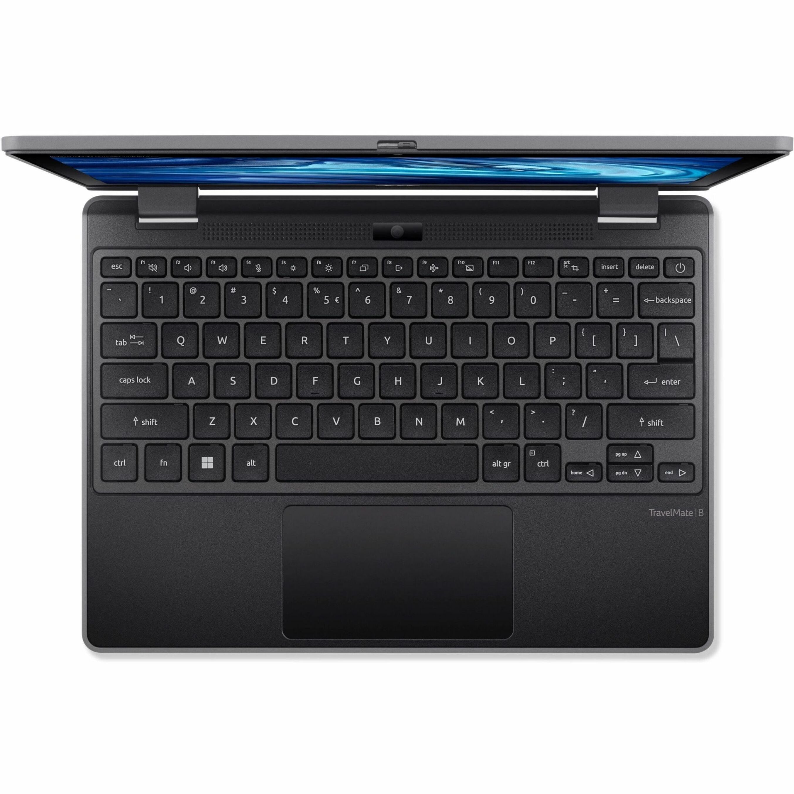 Acer TravelMate Spin B3 Convertible 2-in-1 Notebook, 11.6" HD IPS Touchscreen, Intel N100 Quad-Core, 8GB LPDDR5, 128GB PCIe SSD, Windows 11 Pro Education - NX.VYNAA.001 (1 Year Warranty)