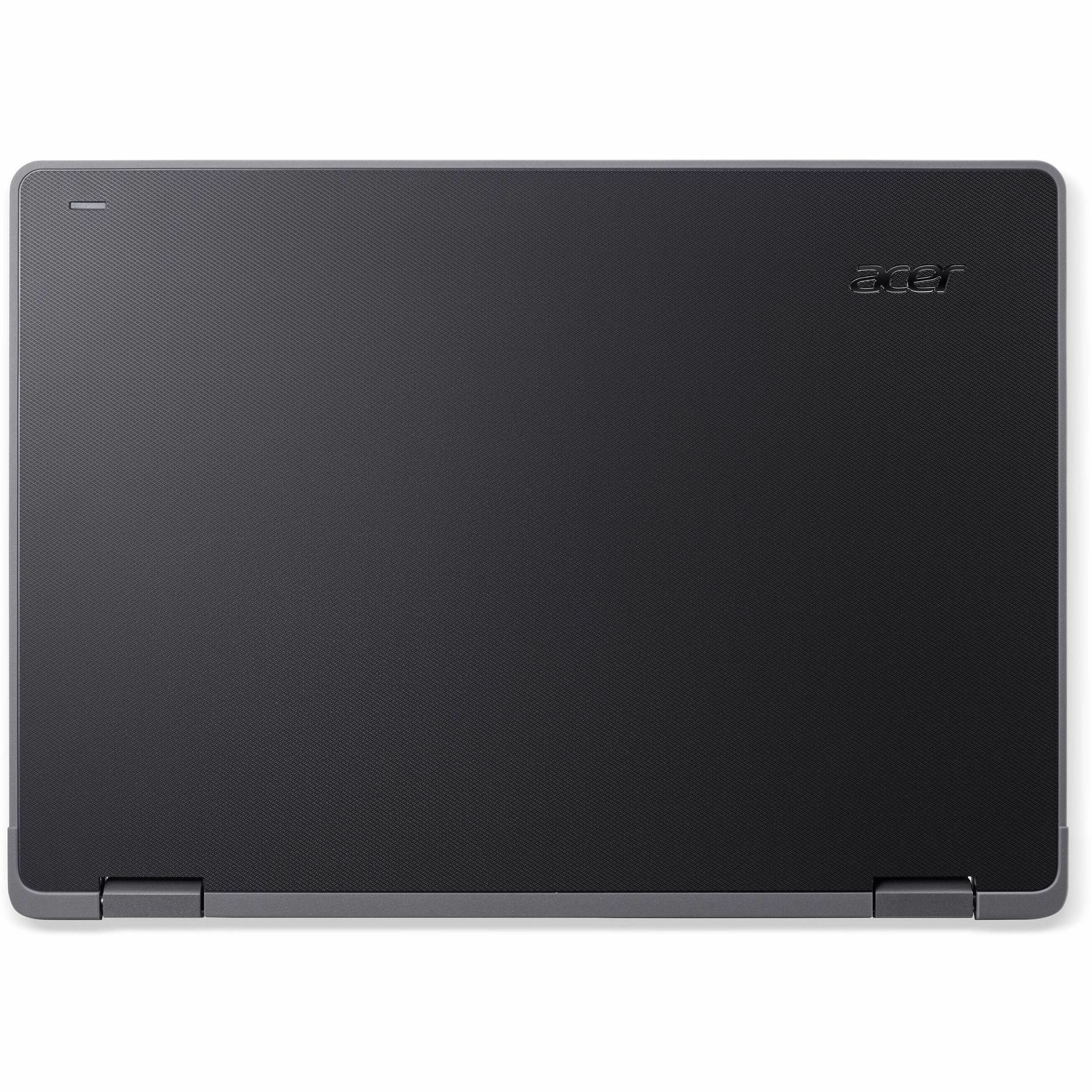 Acer TravelMate Spin B3 Convertible 2-in-1 Notebook, 11.6" HD IPS Touchscreen, Intel N100 Quad-Core, 4GB RAM, 128GB SSD, Windows 11 Pro Education - NX.VYNAA.002 (1 Year Warranty)