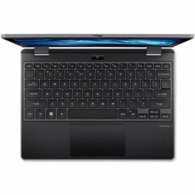 Acer TravelMate Spin B3 Convertible 2-in-1 Notebook, 11.6" HD IPS Touchscreen, Intel N100 Quad-Core, 4GB RAM, 128GB SSD, Windows 11 Pro Education - NX.VYNAA.002 (1 Year Warranty)