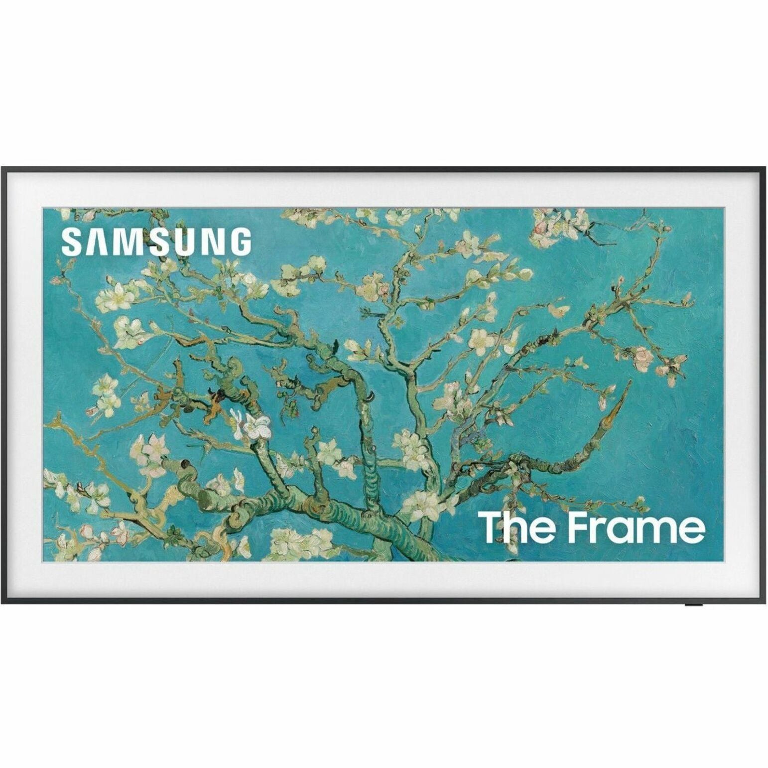 Samsung The Frame 32" QLED Smart TV, 4K HDR, Art Mode Display, Anti-Reflective Matte Screen, Motion Xcelerator, Voice Control, Slim-Fit Wall Mount, Black - QN32LS03CBFXZA (1 Year Warranty)