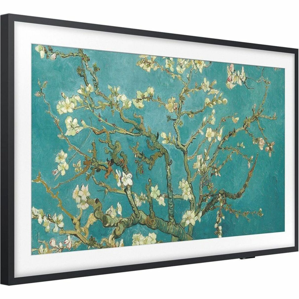 Samsung The Frame 32" QLED Smart TV, 4K HDR, Art Mode Display, Anti-Reflective Matte Screen, Motion Xcelerator, Voice Control, Slim-Fit Wall Mount, Black - QN32LS03CBFXZA (1 Year Warranty)