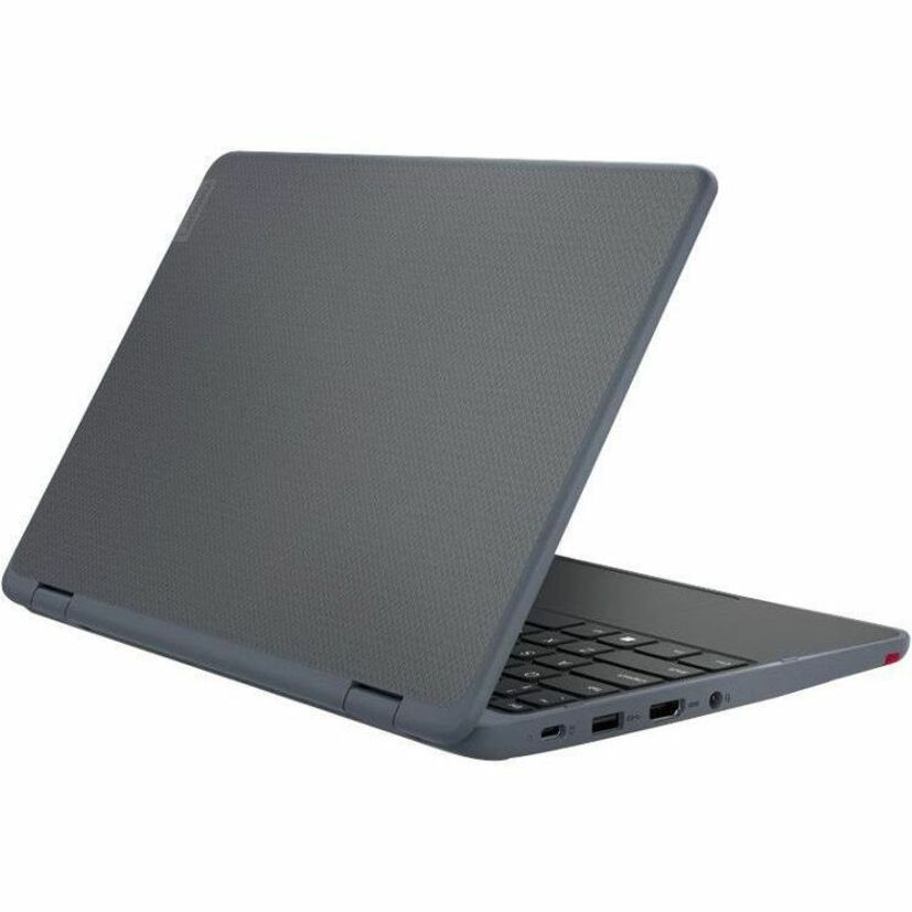 Lenovo 300w Yoga Gen 4 Convertible 2-in-1 Notebook, 11.6" HD IPS Touchscreen, Intel N100 Quad-core, 4GB LPDDR5, 128GB PCIe SSD, Windows 11 Pro, Slate Gray - 82VM000FUS (1 Year Warranty)