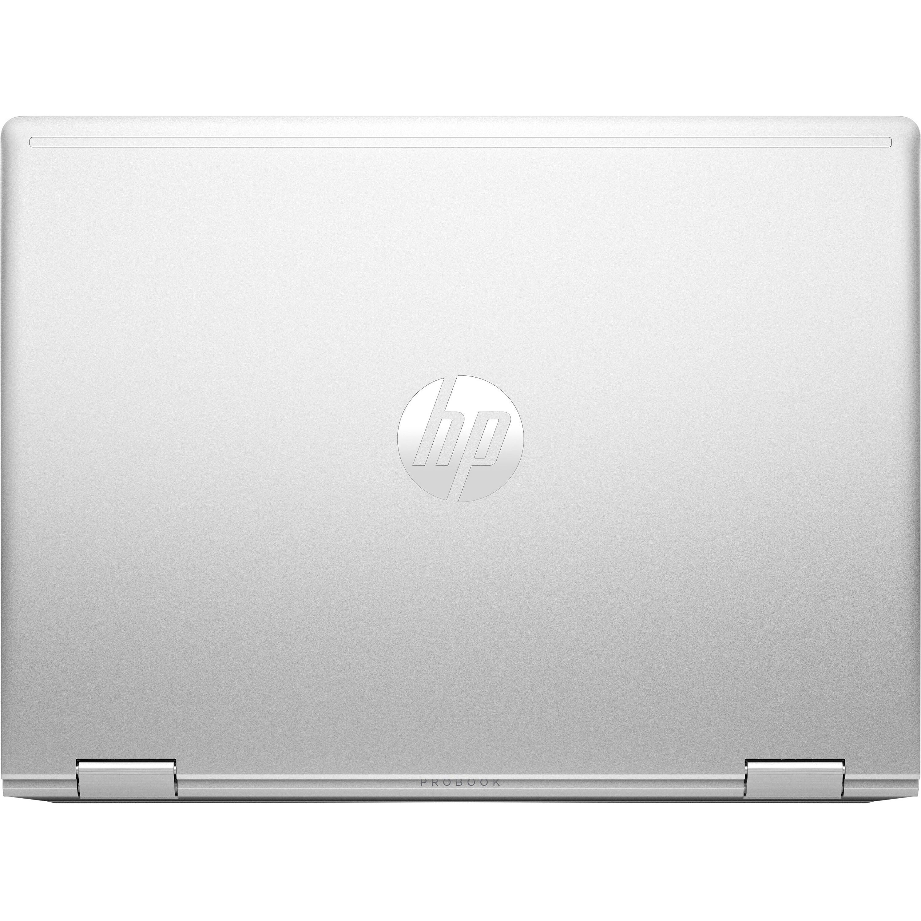 HP Pro x360 435 G10 Convertible 2-in-1 Notebook, 13.3" FHD Touchscreen, AMD Ryzen 3, 8GB RAM, 256GB SSD, Windows 11 Pro, Backlit Keyboard, Fingerprint Reader - Pike Silver (1 Year Warranty)
