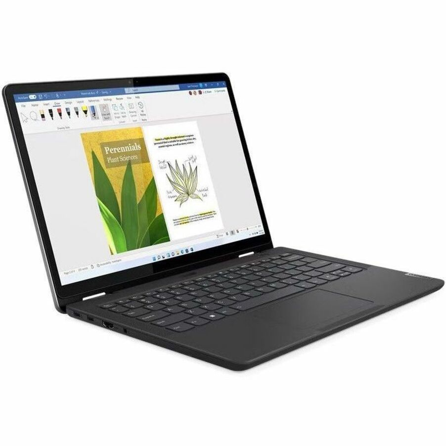 Lenovo 13w Yoga Gen 2 Convertible 2-in-1 Notebook, 13.3" WUXGA IPS Touchscreen, AMD Ryzen 5 7530U, 8GB DDR4, 256GB SSD, Windows 11 Pro, Fingerprint Reader - 82YR0009US (1 Year Warranty)