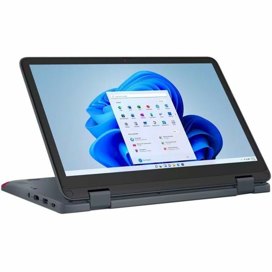Lenovo 2024 Yoga 500w Gen 4 Convertible 2-in-1 Notebook, 12.2" WUXGA IPS, Intel N200 Quad-Core, 8GB LPDDR5, 128GB SSD, Windows 11 Pro, Slate Gray - 82VQ0007US (1 Year Warranty)