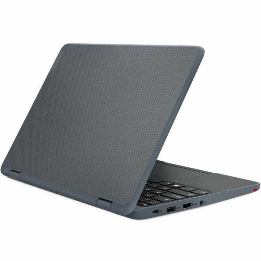 Lenovo Yoga 500w Gen 4 2 in 1 Convertible Notebook, Intel N100 Quad-core, 4GB Memory, 128GB SSD, 12.2" WUXGA IPS, Windows 11 Pro, Slate Gray - 82VQ000EUS (1 Year Warranty)