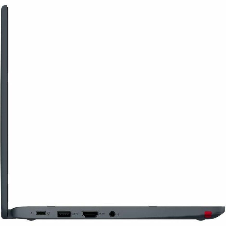 Lenovo Yoga 500w Gen 4 2 in 1 Convertible Notebook, Intel N100 Quad-core, 4GB Memory, 128GB SSD, 12.2" WUXGA IPS, Windows 11 Pro, Slate Gray - 82VQ000EUS (1 Year Warranty)