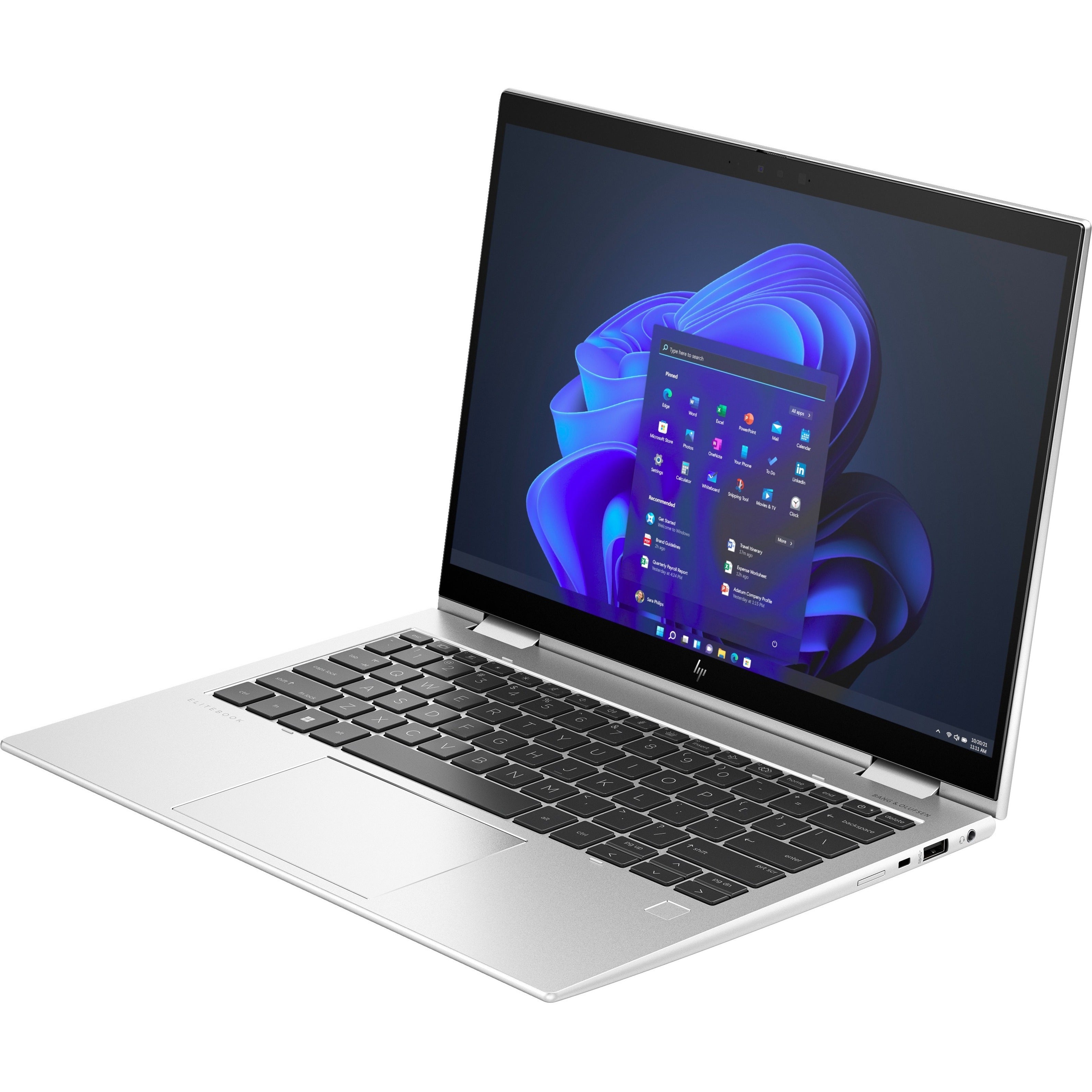 HP Elite x360 2025 Convertible 2-in-1 Notebook, 13.3" WUXGA IPS, Intel Core i7-1365U, 16GB LPDDR5, 512GB PCIe NVMe SSD, Windows 11 Pro, Intel Evo, Wolf Pro Security - 895M9UTABA (1 Year Warranty)