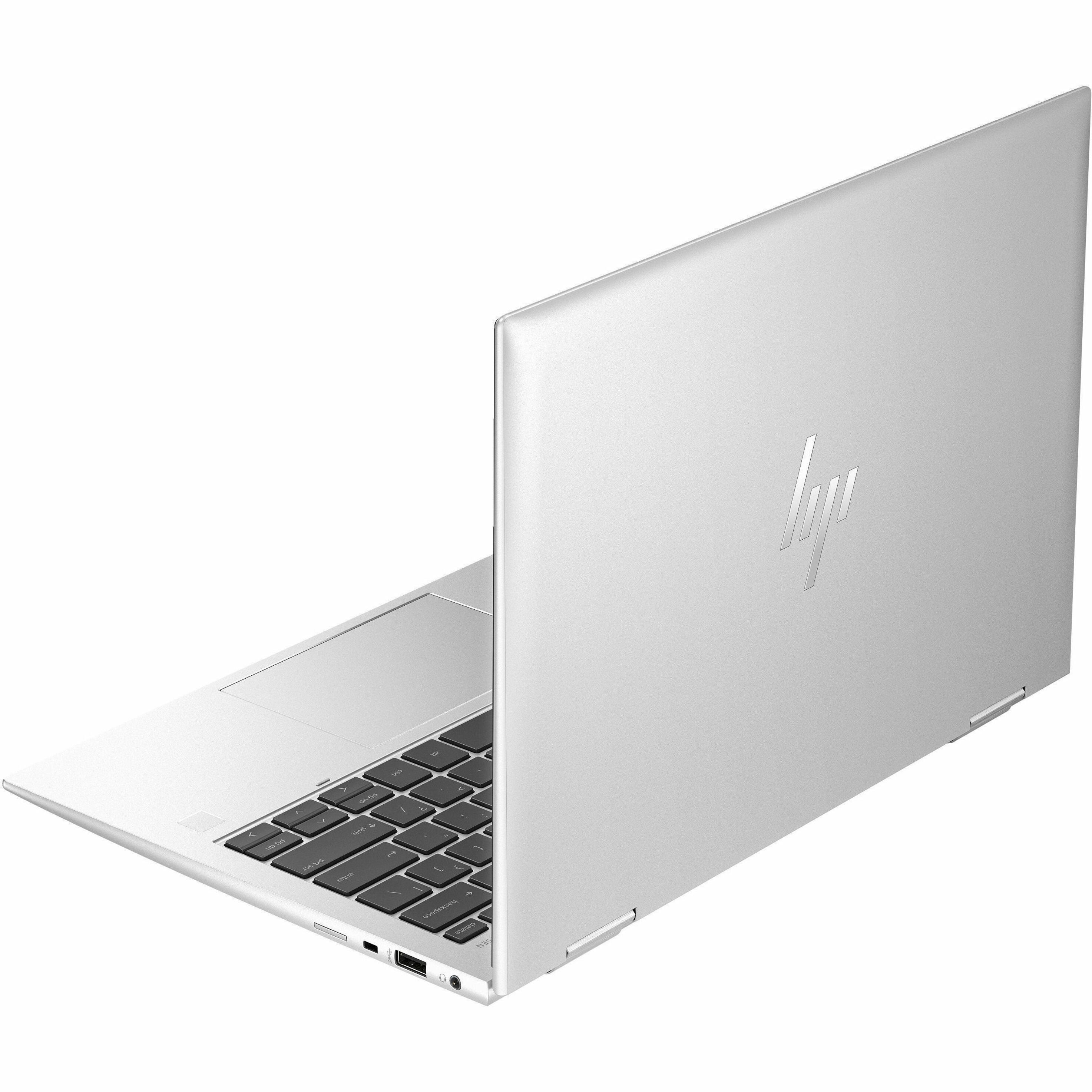 HP Elite x360 830 G10 2024 Convertible 2-in-1 Notebook, 13.3" WUXGA IPS, Intel Core i7-1355U, 16GB LPDDR5, 256GB PCIe SSD, Windows 11 Pro, Wolf Pro Security - 895M8UTABA (1 Year Warranty)