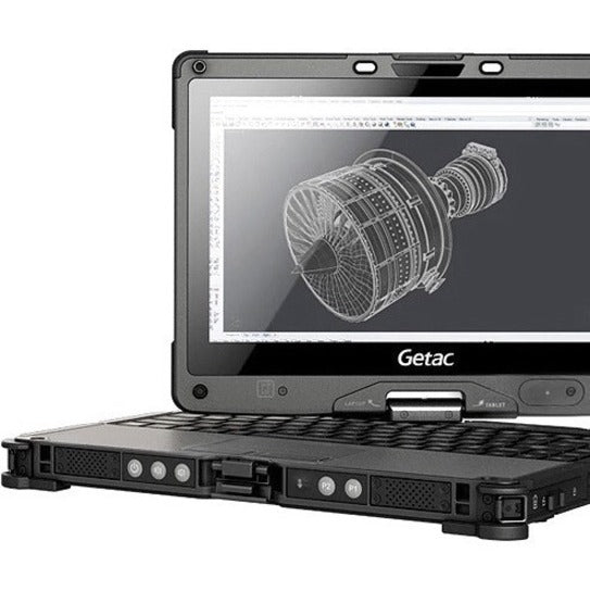 Getac VSCP6PJAB4XA V110 G7 LTE 11.6" Touchscreen Rugged Convertible 2 in 1 Notebook, Full HD, Intel Core i5 12th Gen i5-1235U, 16GB RAM, 256GB SSD