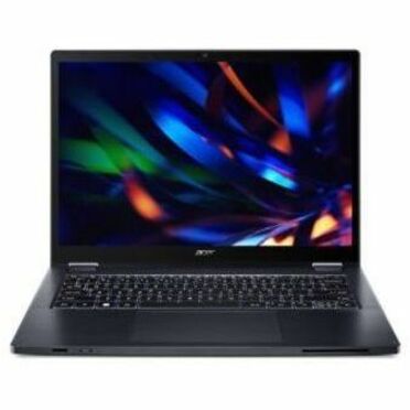 Acer TravelMate P4 Spin 14 Convertible 2-in-1 Notebook, 13th Gen Core i5, 14" WUXGA Touchscreen, 16GB RAM, 512GB SSD, Windows 11 Pro, Blue - NX.VZQAA.001 (1 Year Warranty)