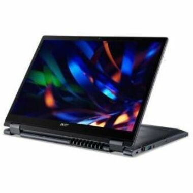 Acer TravelMate P4 Spin 14 Convertible 2-in-1 Notebook, 13th Gen Core i5, 14" WUXGA Touchscreen, 16GB RAM, 512GB SSD, Windows 11 Pro, Blue - NX.VZQAA.001 (1 Year Warranty)