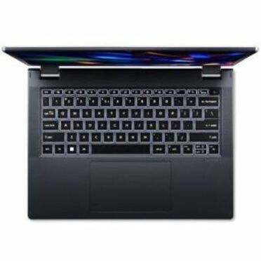 Acer TravelMate P4 Spin 14 Convertible 2-in-1 Notebook, 13th Gen Core i5, 14" WUXGA Touchscreen, 16GB RAM, 512GB SSD, Windows 11 Pro, Blue - NX.VZQAA.001 (1 Year Warranty)