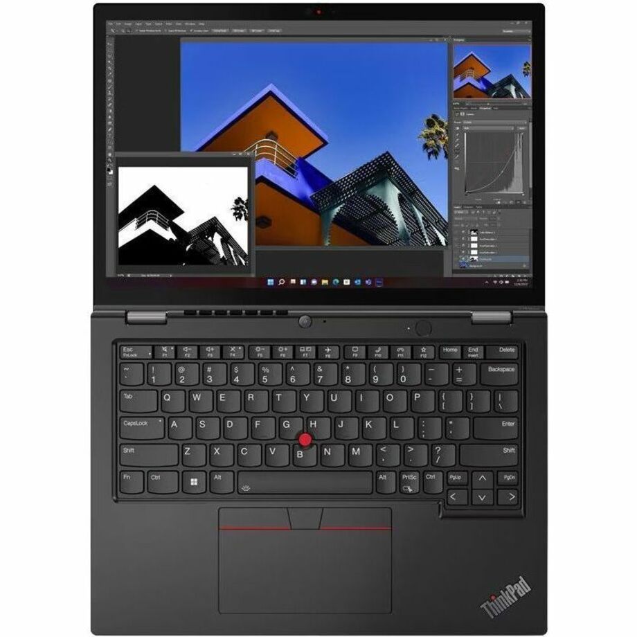Lenovo ThinkPad L13 Yoga Gen 4 Convertible 2-in-1 Notebook, 13.3" IPS Touch, 13th Gen Core i5, 16GB LPDDR5, 512GB SSD, Windows 11 Pro, Thunder Black - 21FJ002CUS (3 Year Warranty)