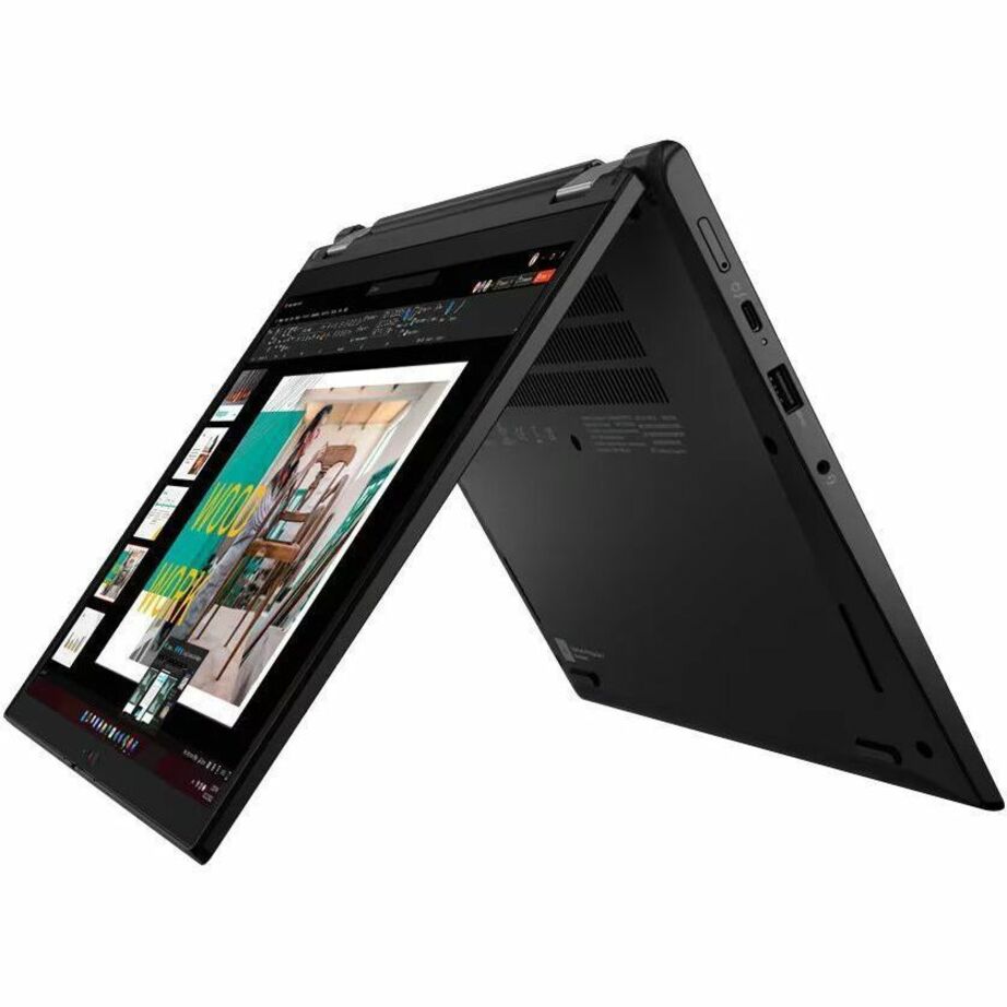 Lenovo ThinkPad L13 Yoga Gen 4 Convertible 2-in-1 Notebook, 13.3" IPS Touch, 13th Gen Core i5, 16GB LPDDR5, 512GB SSD, Windows 11 Pro, Thunder Black - 21FJ002CUS (3 Year Warranty)