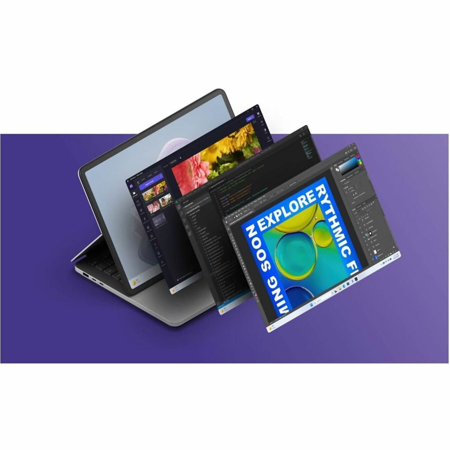 Microsoft Surface Laptop Studio 2 Convertible 2-in-1 Notebook, 14.4" PixelSense Touchscreen, 13th Gen i7-13800H, 64GB RAM, 1TB SSD, RTX 4060, Windows 11 Pro, Platinum - Z2F-00001 (1 Year Warranty)