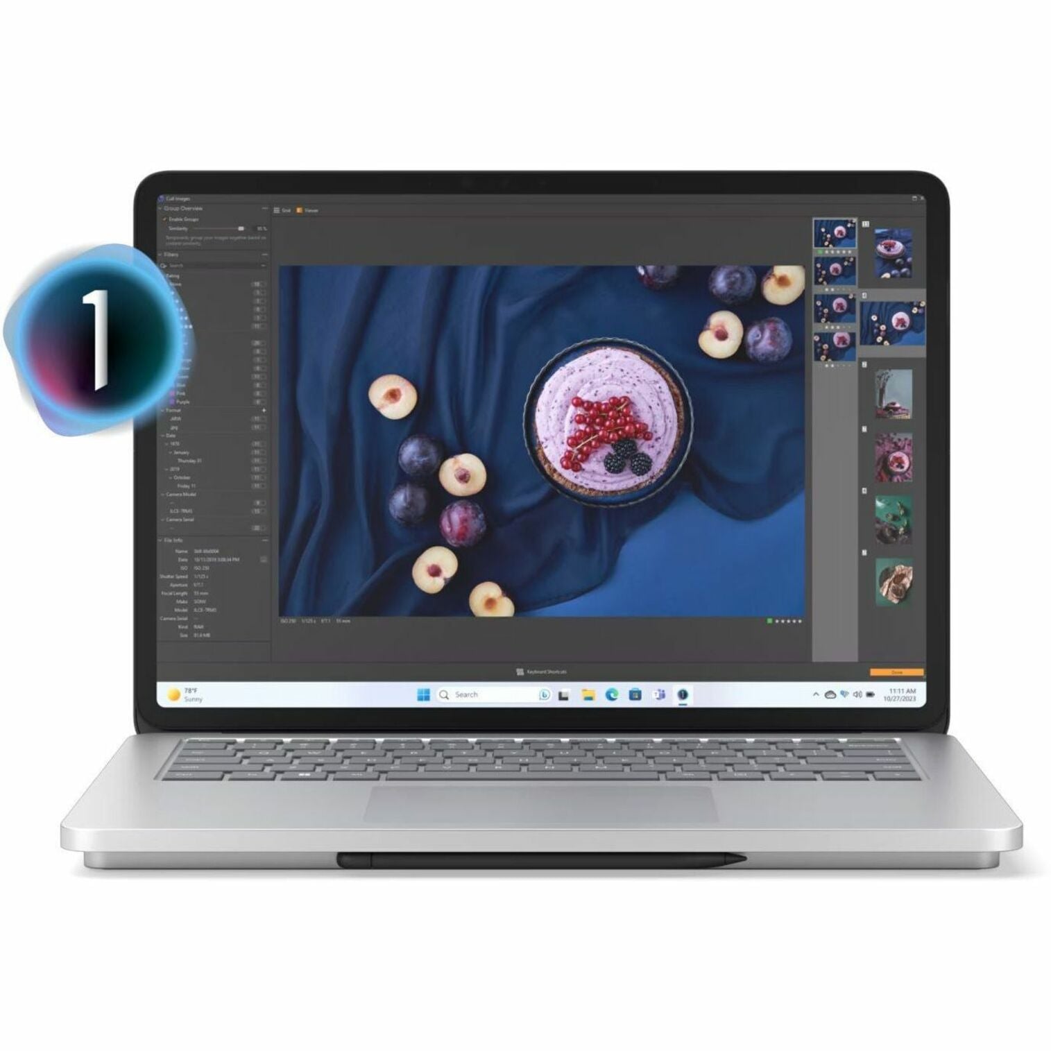Microsoft Surface Laptop Studio 2 2024 2-in-1 Convertible Notebook, 14.4" PixelSense 120Hz Touch, 13th Gen i7, RTX 2000, 32GB RAM, 1TB SSD, Win11 Pro, Gray Z1T-00001 (1 Year Warranty)