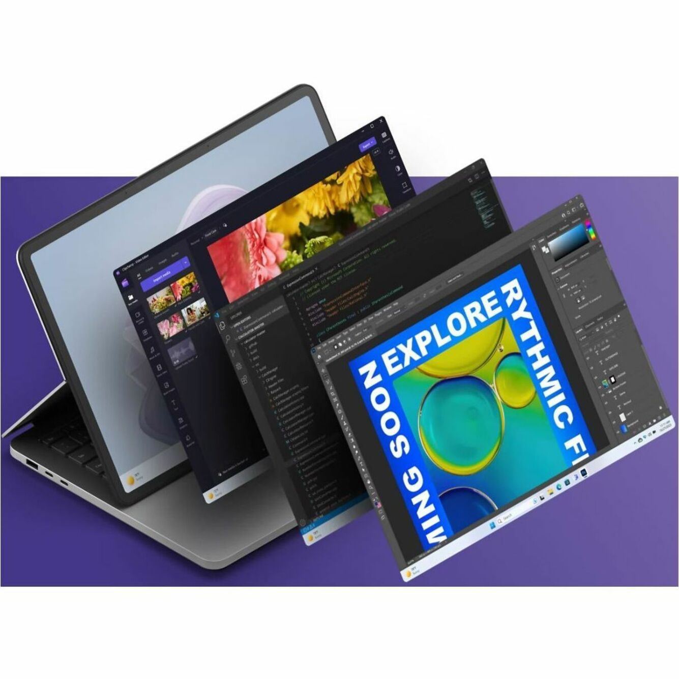 Microsoft Surface Laptop Studio 2 2024 2-in-1 Notebook, 14.4" 120Hz Touchscreen, 13th Gen i7-13800H, RTX 4050 6GB, 16GB RAM, 512GB SSD, Windows 11 Platinum - YZZ-00001 (1 Year Warranty)