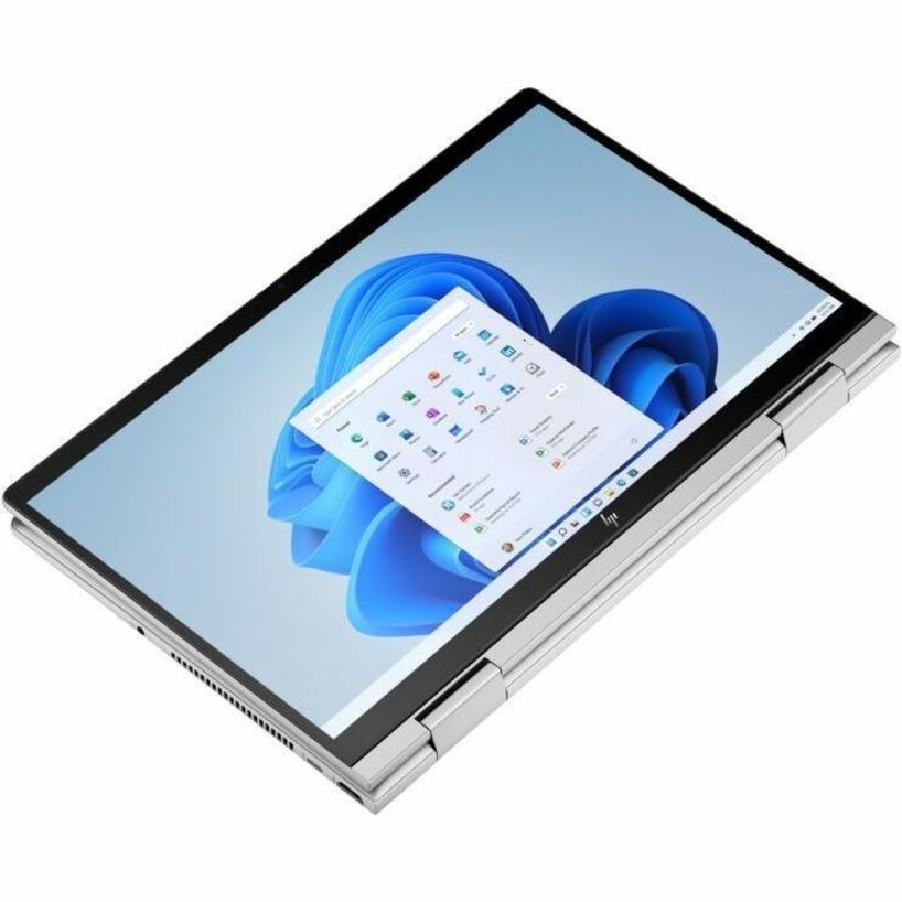 HP ENVY x360 2024 Convertible 2-in-1 Notebook, 14" FHD IPS Touchscreen, 13th Gen Intel Core i5, 8GB RAM, 512GB SSD, Windows 11, Natural Silver, Backlit KB - 7H9Y4UARABA (1 Year Warranty)
