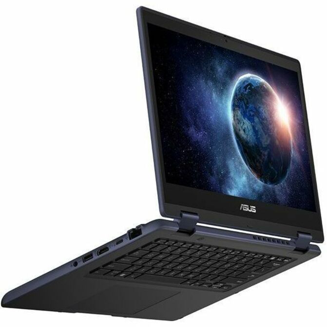 ASUS BR1402F Convertible 2-in-1 Notebook, 14" FHD Touchscreen, Intel N200 Quad-Core, 8GB DDR4, 128GB SSD, Windows 11 Pro, USB-C, 10Hr Battery, Mineral Gray - BR1402FGA-YS24T (1 Year Warranty)