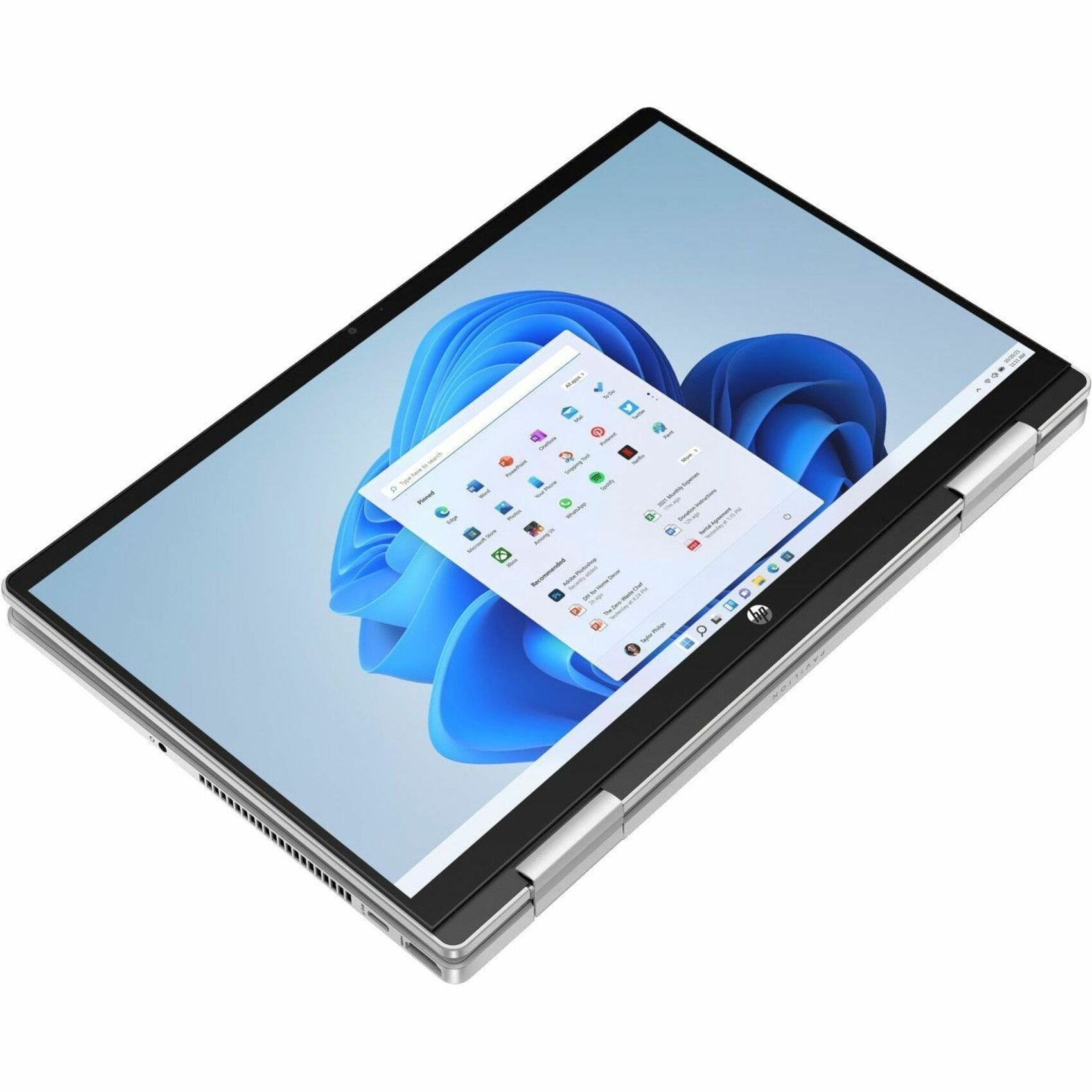 HP Pavilion x360 2024 Convertible 2-in-1 Notebook, 14" FHD IPS Touch, 13th Gen Intel i5-1335U, 8GB DDR4, 512GB SSD, Windows 11, 12Hr Battery, Silver - 7Q9P6UAR#ABL (Refurbished)