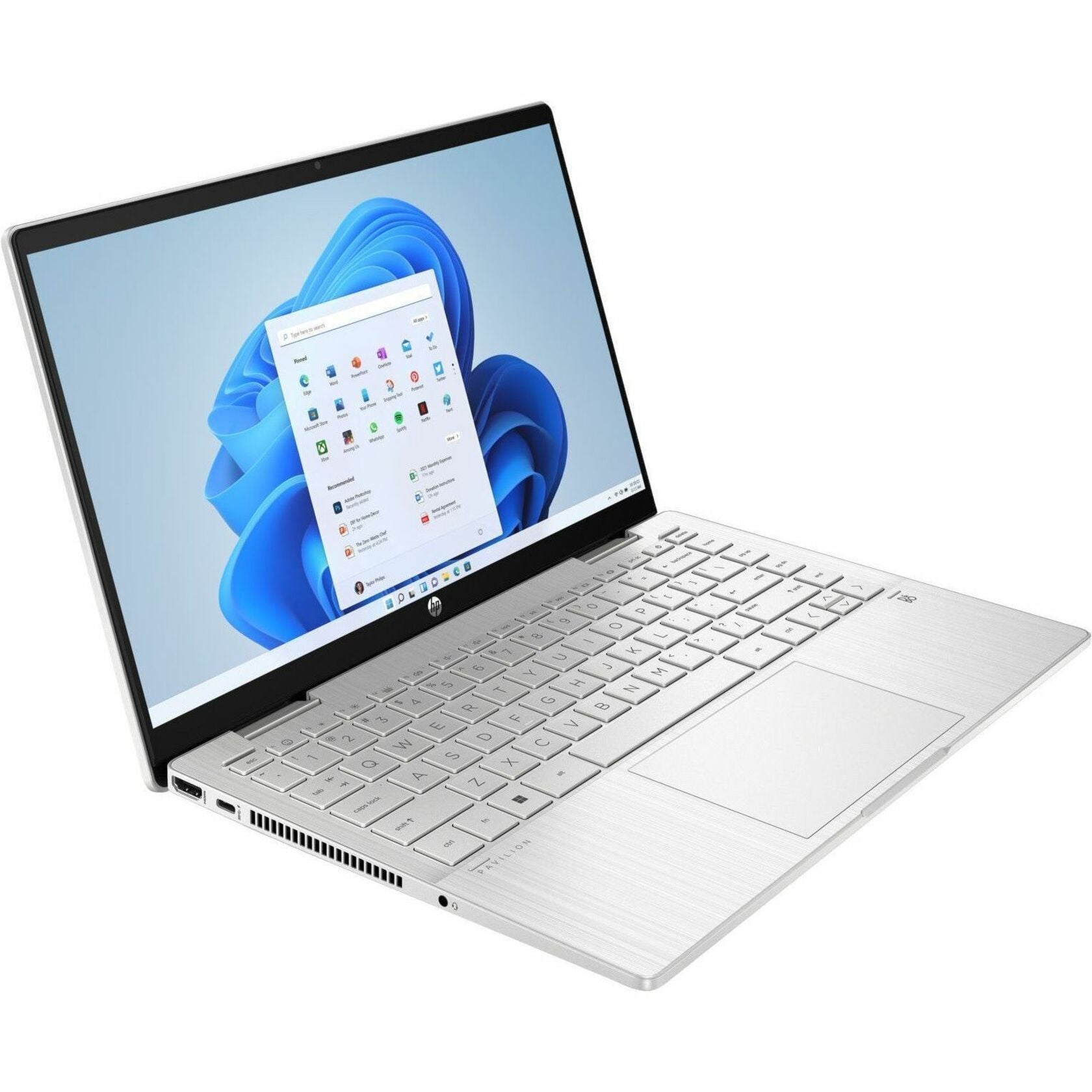 HP Pavilion x360 2024 Convertible 2-in-1 Notebook, 14" FHD IPS Touch, 13th Gen Intel i5-1335U, 8GB DDR4, 512GB SSD, Windows 11, 12Hr Battery, Silver - 7Q9P6UAR#ABL (Refurbished)