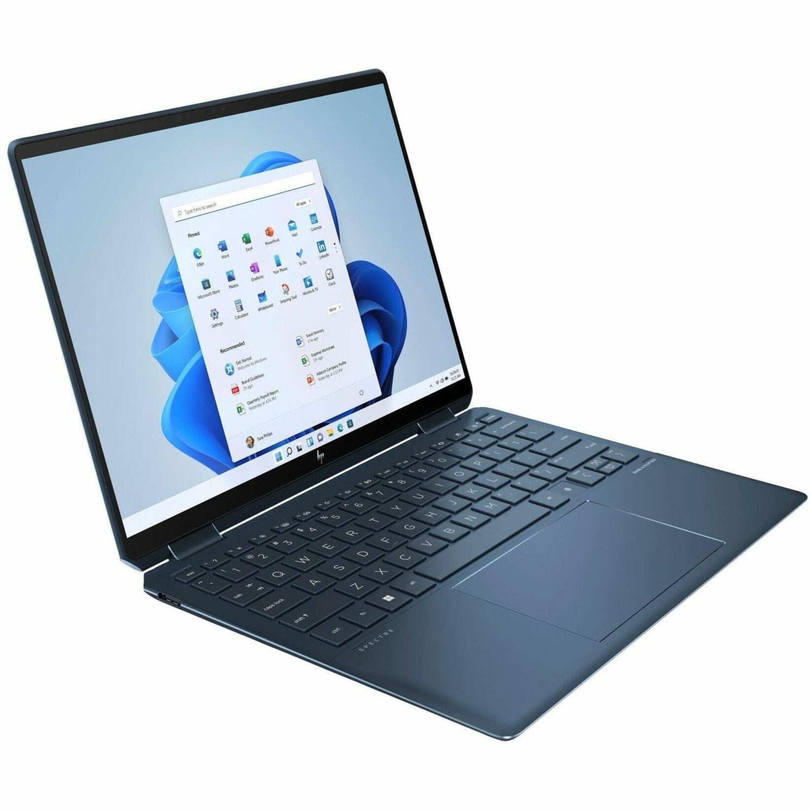 HP Spectre x360 2024 Convertible 2-in-1 Notebook, 13.5" IPS Touch, Intel i7-1355U, 16GB RAM, 1TB SSD, Windows 11, 20Hr Battery - 7Z897UAR#ABA (1 Year Warranty)