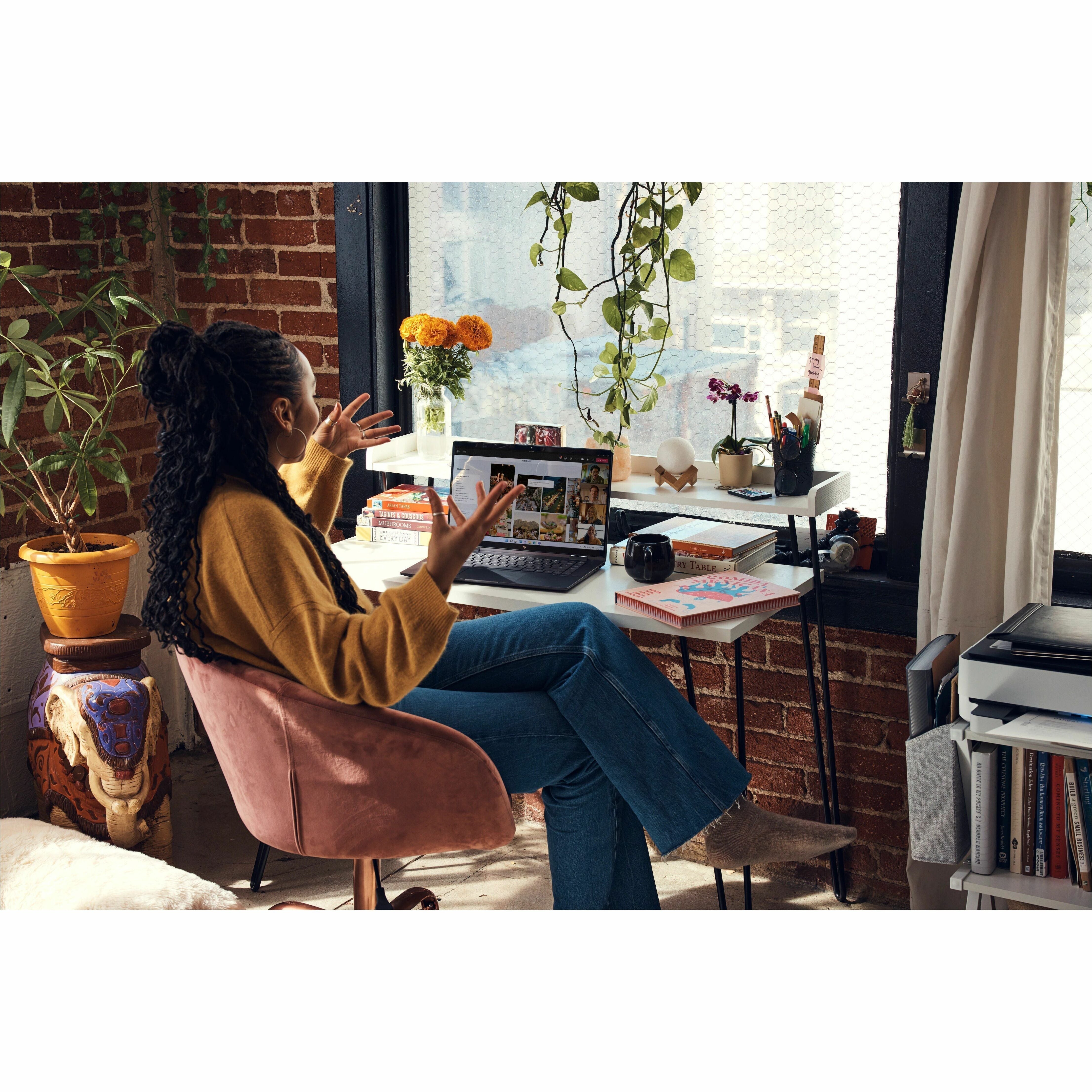 HP ENVY x360 Convertible 2-in-1 Notebook, AMD Ryzen 5 7530U, 15.6" FHD IPS Touchscreen, 8GB RAM, 256GB SSD, Windows 11, Backlit KB, 14Hr Battery, Black - 7H1S7UAR#ABA (Refurbished)