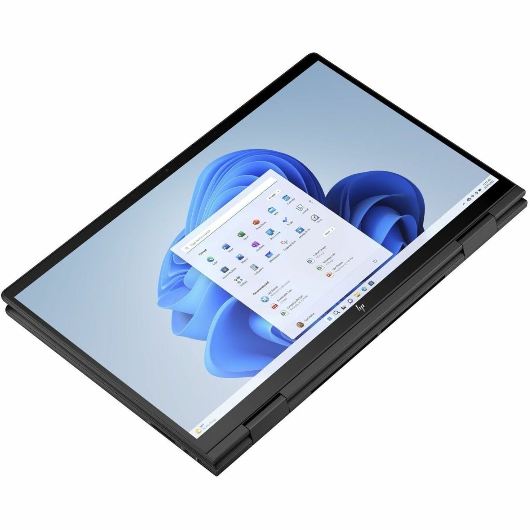 HP ENVY x360 Convertible 2-in-1 Notebook, AMD Ryzen 5 7530U, 15.6" FHD IPS Touchscreen, 8GB RAM, 256GB SSD, Windows 11, Backlit KB, 14Hr Battery, Black - 7H1S7UAR#ABA (Refurbished)