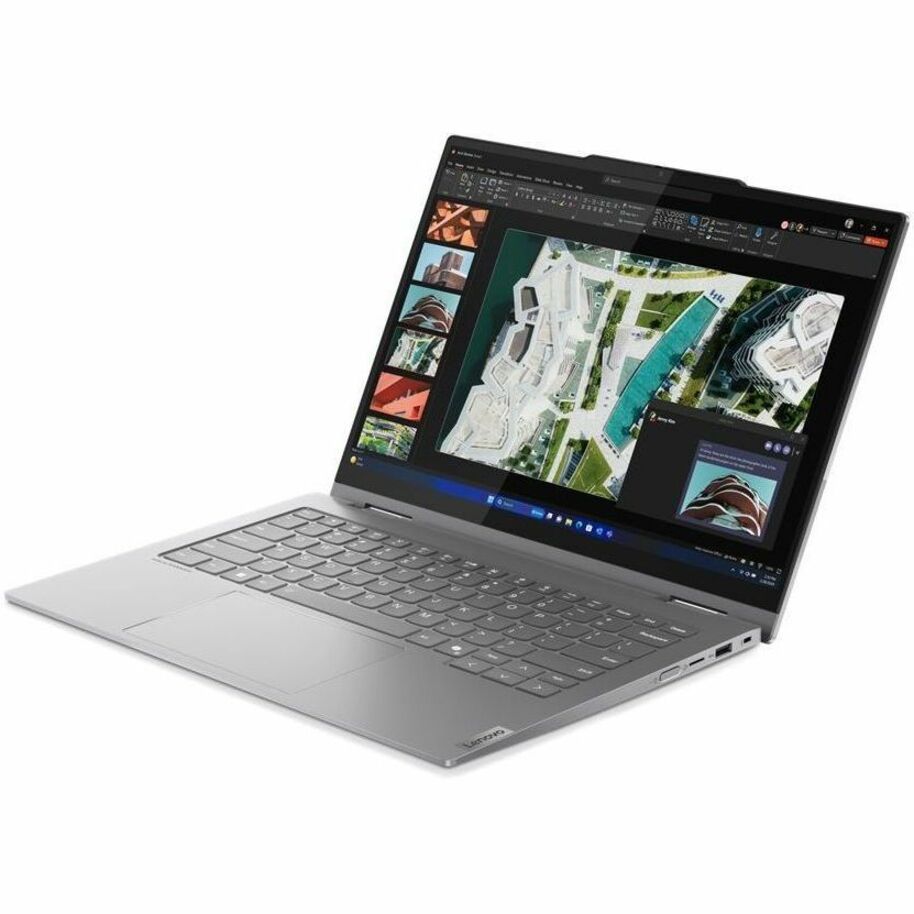 Lenovo ThinkBook 14 G4 IML Convertible 2-in-1 Notebook, Core Ultra 5, 16GB DDR5, 256GB SSD, 14" WUXGA Touch IPS, Windows 11 Pro, Luna Gray - 21MX000BUS (1 Year Warranty)