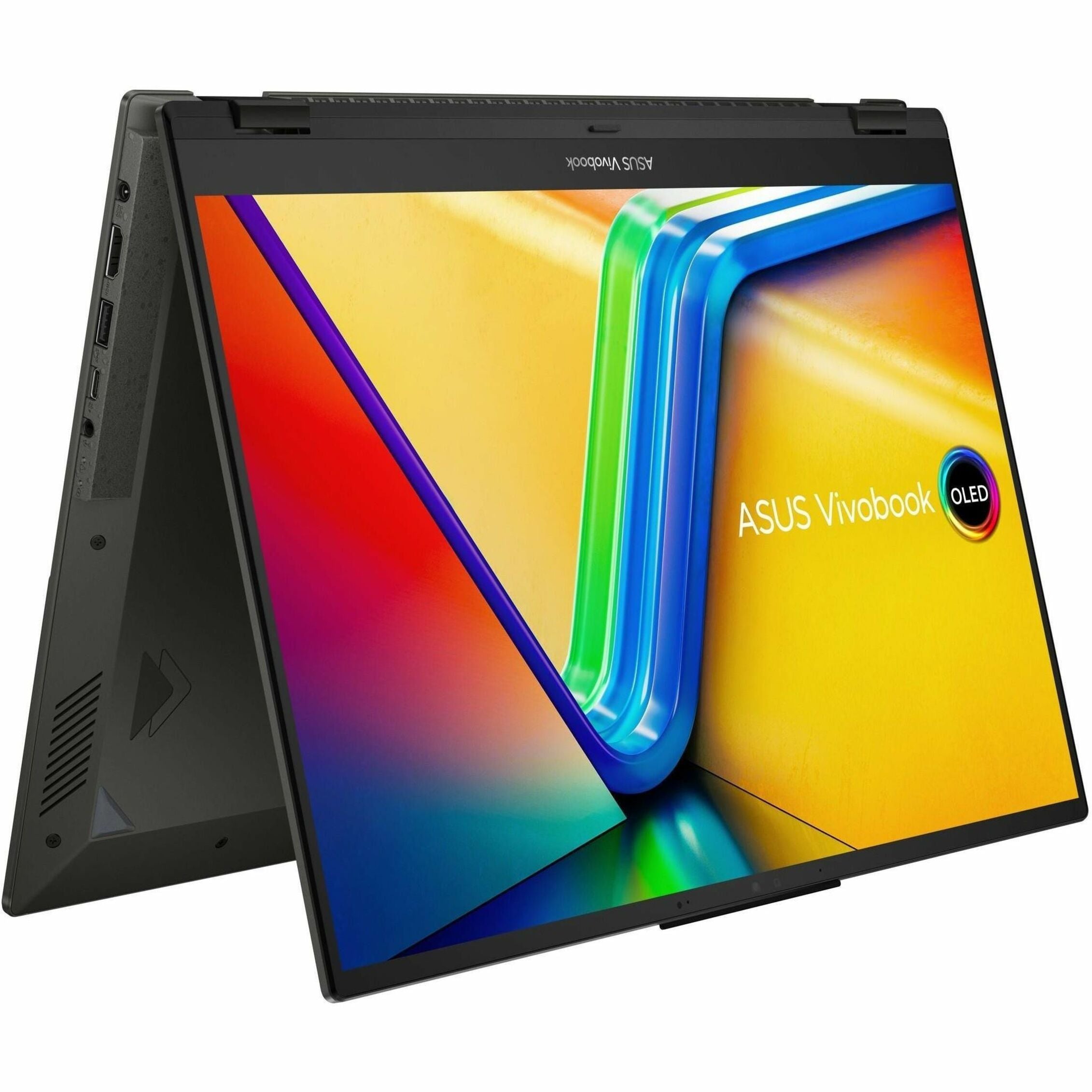 ASUS Vivobook S 16 Flip Convertible 2-in-1 Notebook, 13th Gen Intel Core i7-13700H, 16" WUXGA Touchscreen, 16GB DDR4, 512GB SSD, Windows 11, AI-Powered, Midnight Black - TP3604VA-DS74T (1 Year Warranty)