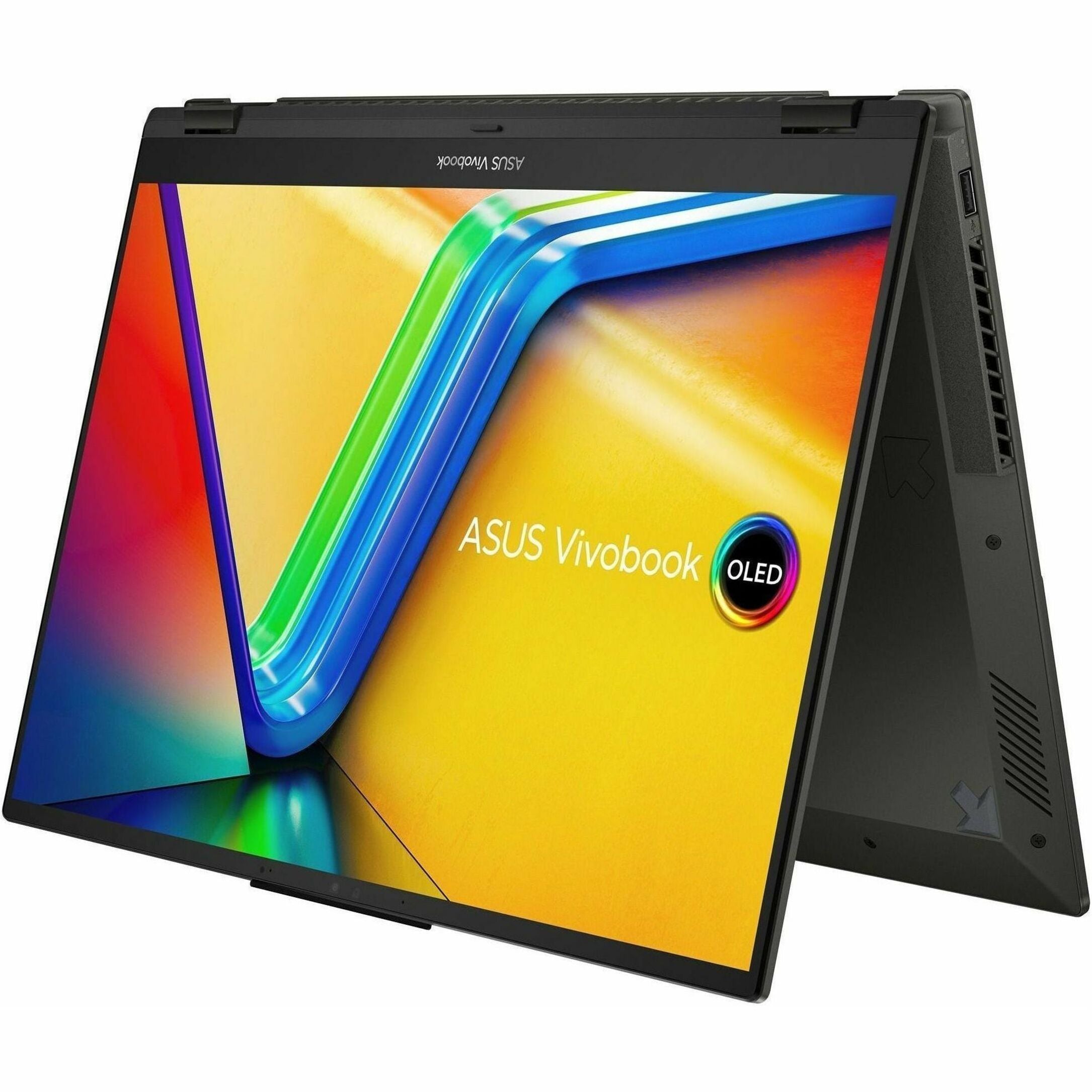 ASUS Vivobook S 16 Flip Convertible 2-in-1 Notebook, 13th Gen Intel Core i7-13700H, 16" WUXGA Touchscreen, 16GB DDR4, 512GB SSD, Windows 11, AI-Powered, Midnight Black - TP3604VA-DS74T (1 Year Warranty)