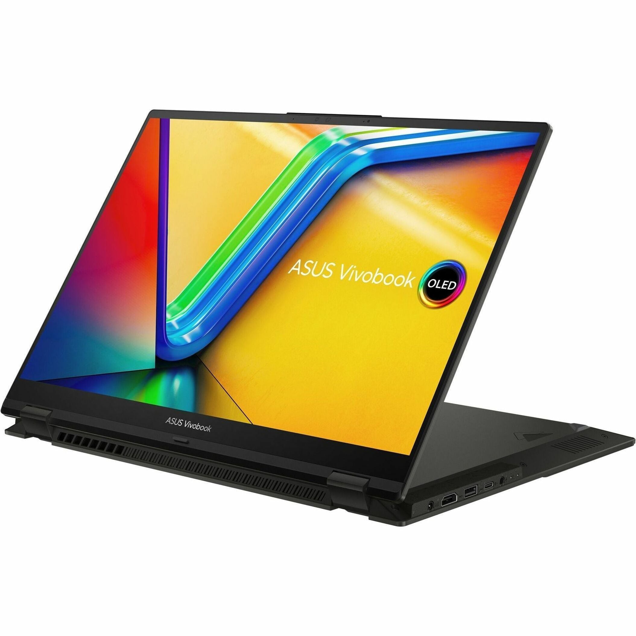 ASUS Vivobook S 16 Flip Convertible 2-in-1 Notebook, 13th Gen Intel Core i7-13700H, 16" WUXGA Touchscreen, 16GB DDR4, 512GB SSD, Windows 11, AI-Powered, Midnight Black - TP3604VA-DS74T (1 Year Warranty)