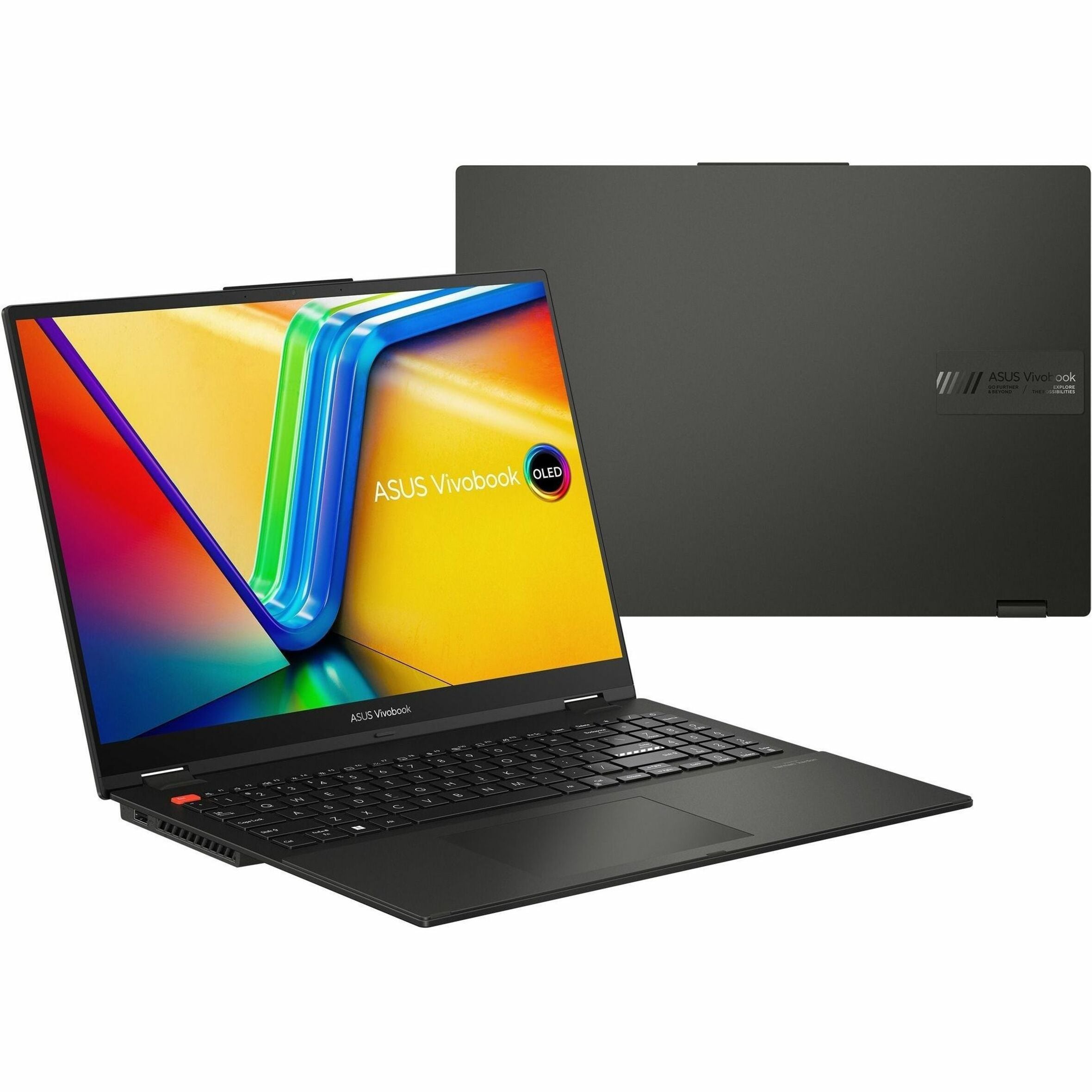 ASUS Vivobook S 16 Flip Convertible 2-in-1 Notebook, 13th Gen Intel Core i7-13700H, 16" WUXGA Touchscreen, 16GB DDR4, 512GB SSD, Windows 11, AI-Powered, Midnight Black - TP3604VA-DS74T (1 Year Warranty)