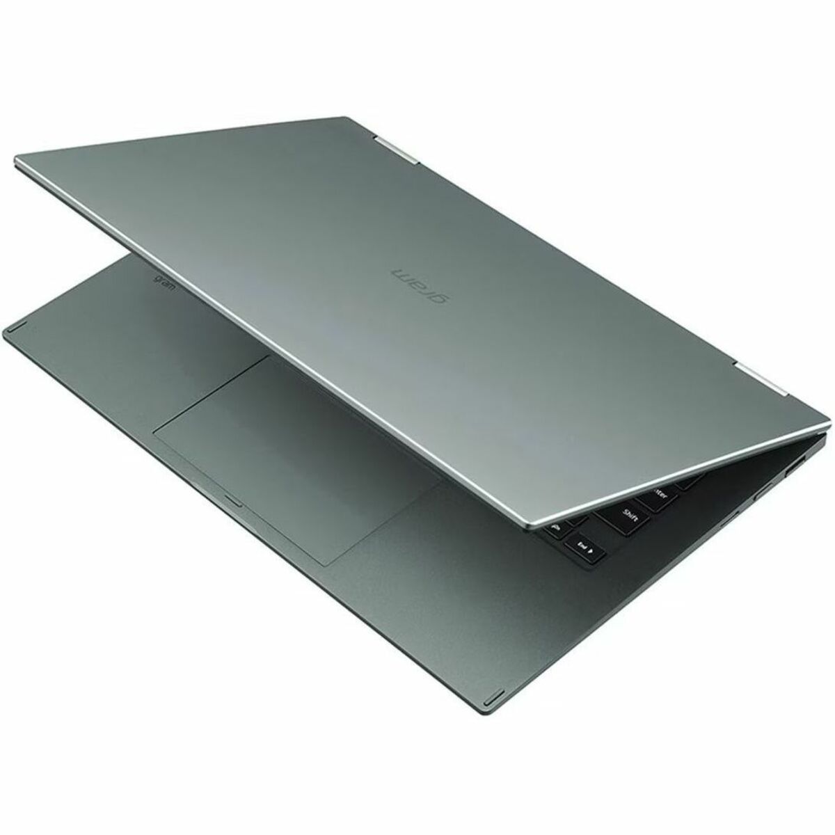LG gram 2024 Convertible 2-in-1 Notebook, 14" IPS Touchscreen, Intel Core Ultra 7, 16GB RAM, 512GB SSD, Windows 11 Pro, Gorilla Glass Victus - 14T90S-G.APB5U1 (1 Year Warranty)