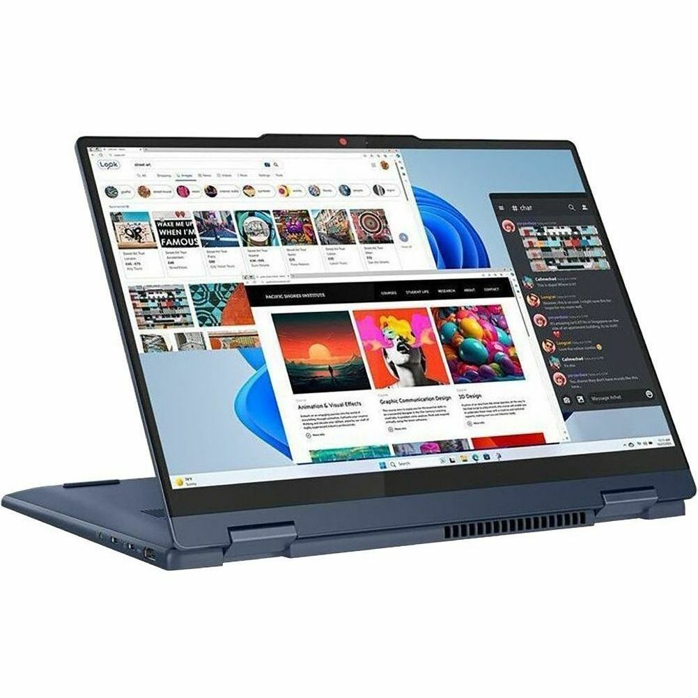 Lenovo IdeaPad 5 14IRU9 Convertible 2-in-1 Notebook, Intel Core 5 120U, 8GB RAM, 256GB SSD, 14" WUXGA Touchscreen, Windows 11, 19Hr Battery, Cosmic Blue - 83DT000MUS (1 Year Warranty)