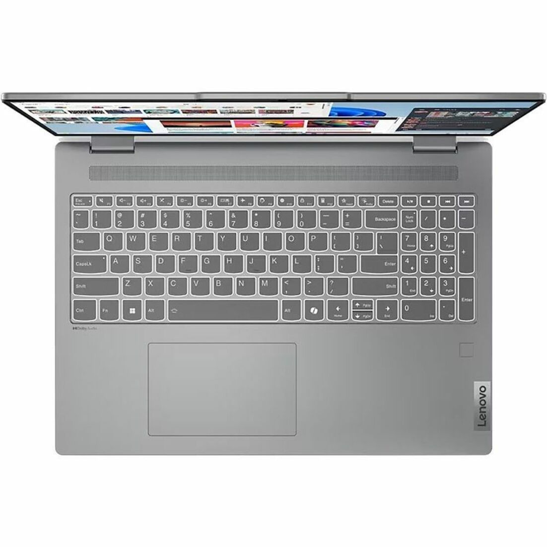 Lenovo IdeaPad 5 2-in-1 Convertible Notebook, 16" IPS Touchscreen, Intel Core 5 120U, 8GB RAM, 512GB SSD, Windows 11, 17.5Hr Battery, Luna Gray - 83DU0005US (1 Year Warranty)