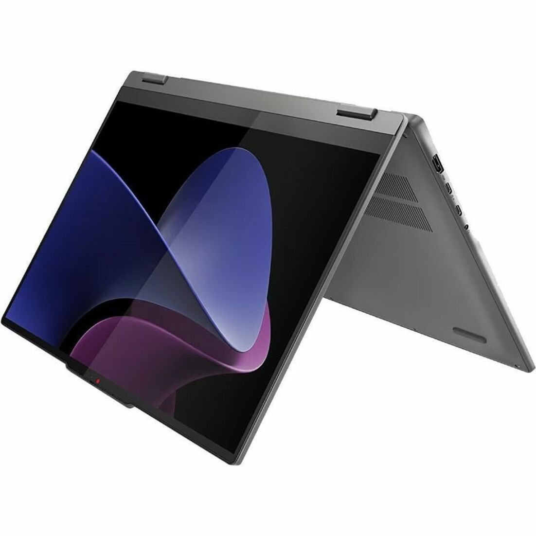Lenovo IdeaPad 5 2-in-1 Convertible Notebook, 16" IPS Touchscreen, Intel Core 5 120U, 8GB RAM, 512GB SSD, Windows 11, 17.5Hr Battery, Luna Gray - 83DU0005US (1 Year Warranty)