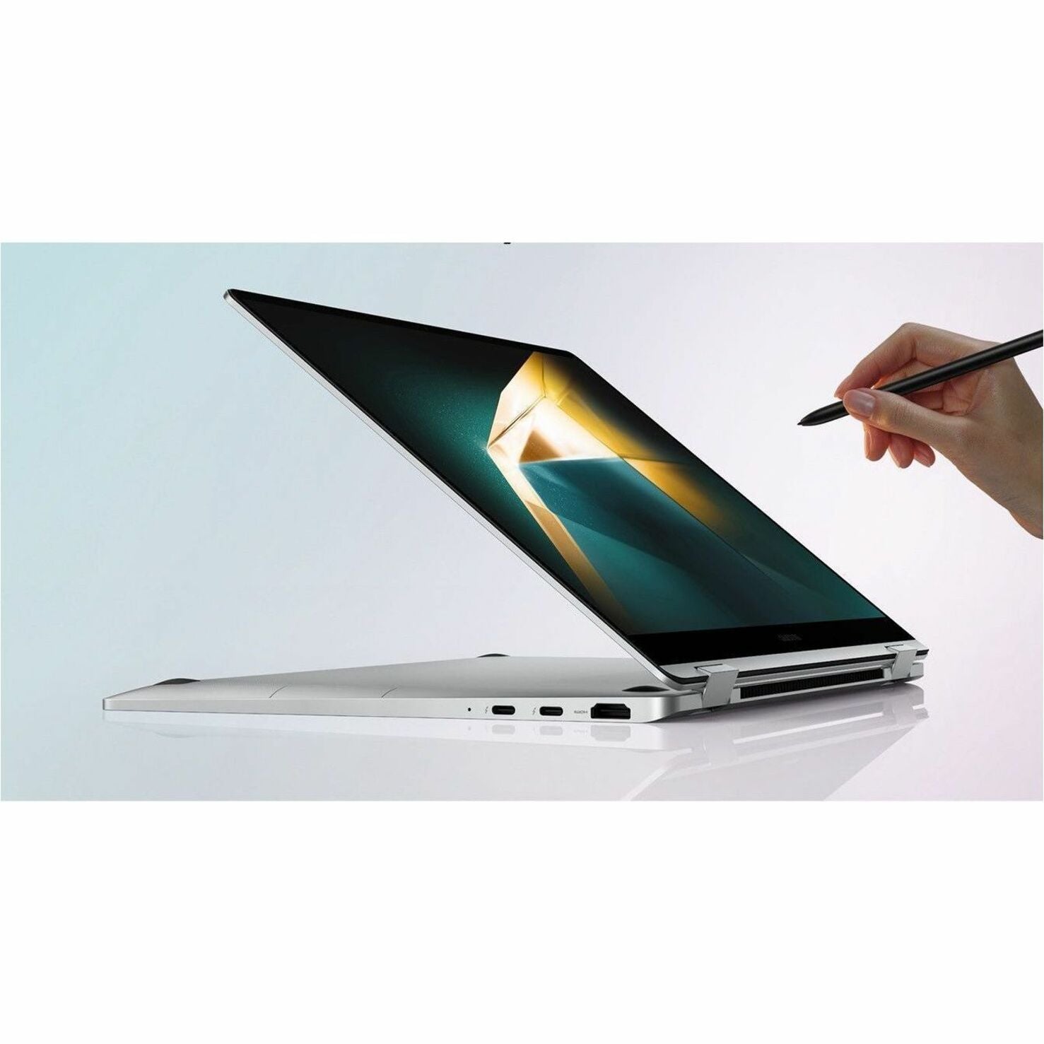 Samsung Galaxy Book4 360 2024 Convertible 2-in-1 Notebook, 15.6" AMOLED Touch, Intel Core i7-150U, 16GB RAM, 512GB SSD, Windows 11 Pro, Silver - NP754QGK-KS1US (1 Year Warranty)