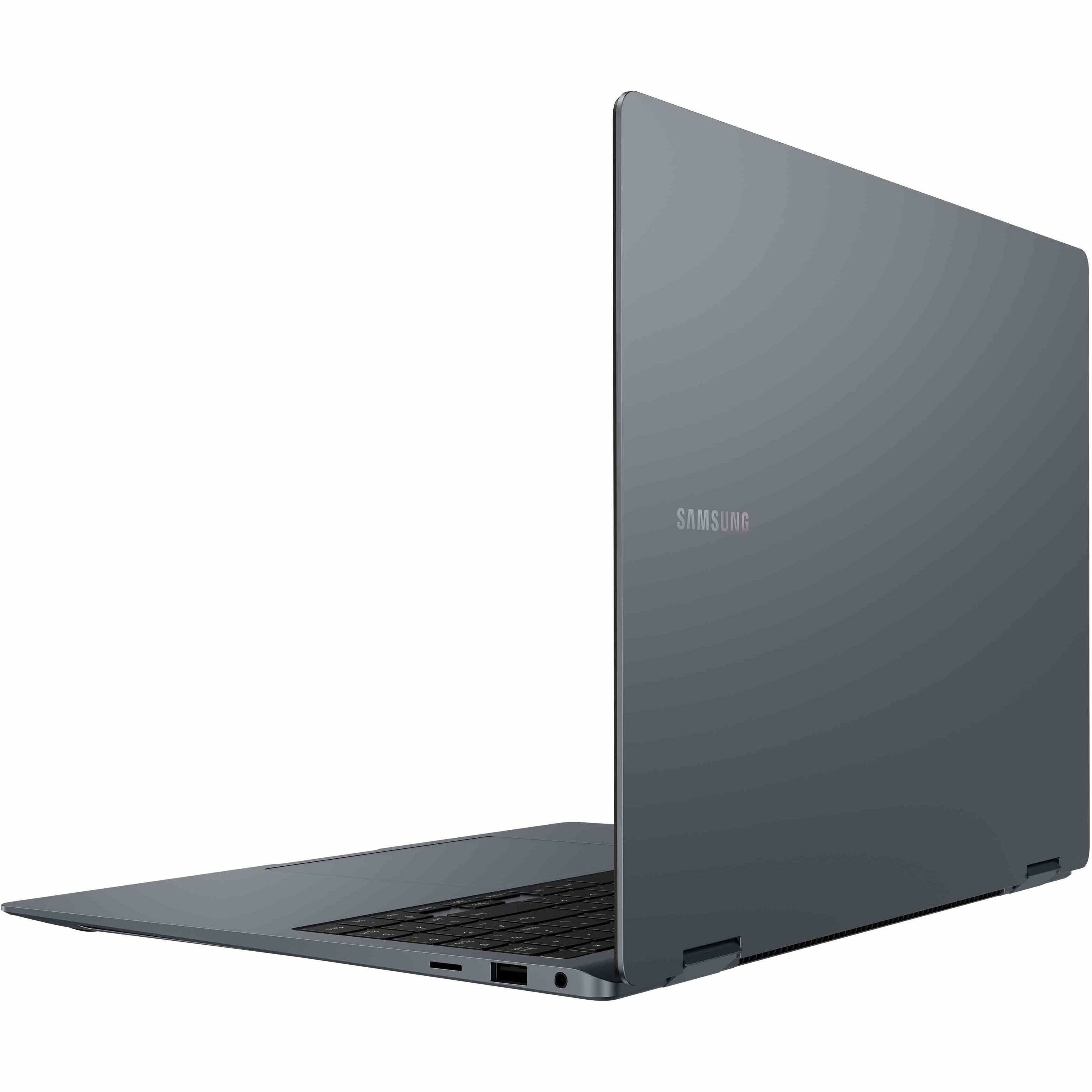 Samsung 2024 Galaxy Book4 Pro 360 Convertible Notebook, 16" 3K Dynamic AMOLED, Intel Core Ultra 5-125H, 16GB RAM, 512GB SSD, S Pen, Thunderbolt 4, Moonstone Gray - NP964QGK-KG3US (1 Year Warranty)