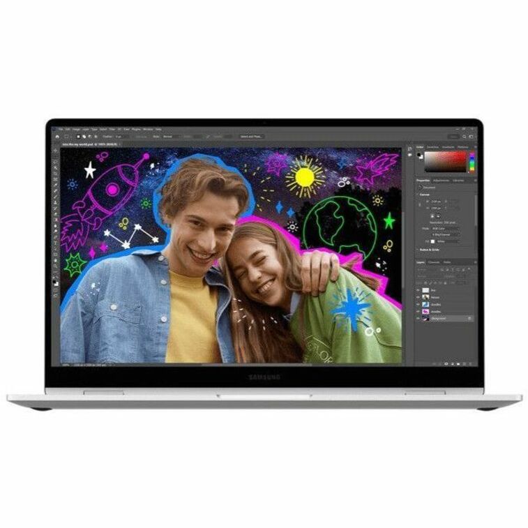Samsung 2024 Galaxy Book4 360 Convertible 2-in-1 Notebook, 15.6" AMOLED Touchscreen, Intel Core i5-120U, 16GB RAM, 256GB SSD, Thunderbolt 4, Silver - NP754QGK-KS3US (1 Year Warranty)