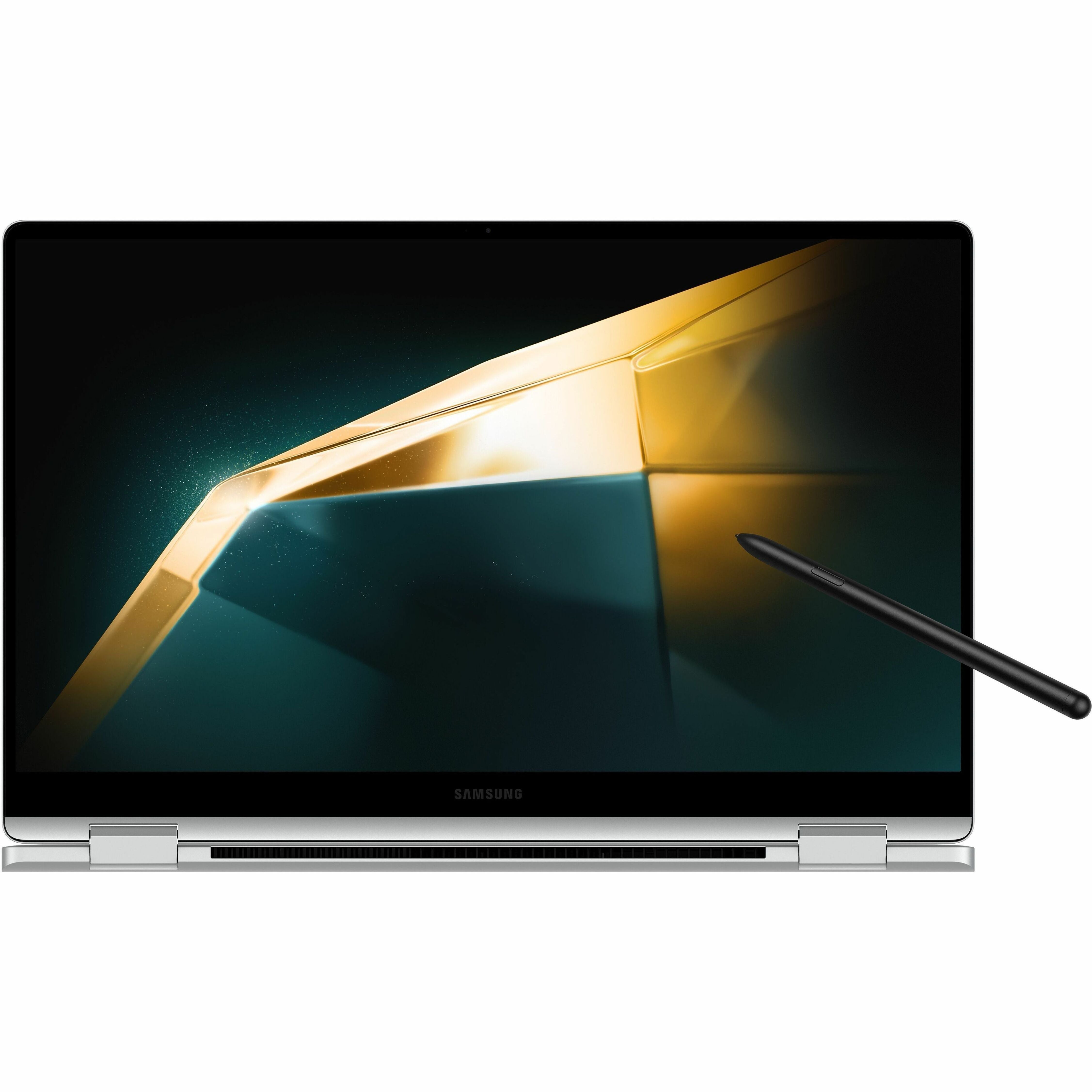 Samsung Galaxy Book4 360 15.6" Convertible 2-in-1 Notebook, Intel Core i5-120U, 16GB RAM, 512GB SSD, AMOLED Touchscreen, Windows 11 Pro, Silver - NP754QGK-KS2US (1 Year Warranty)