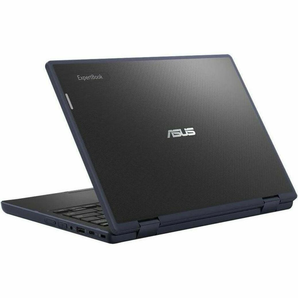 ASUS BR1204F Convertible 2-in-1 Notebook, 12.2" WUXGA Touchscreen, Intel N200, 8GB DDR5, 128GB SSD, Rugged Design, Windows 11 Pro Education, Mineral Gray - BR1204FGA-YS24T-S (1 Year Warranty) [Discontinued]
