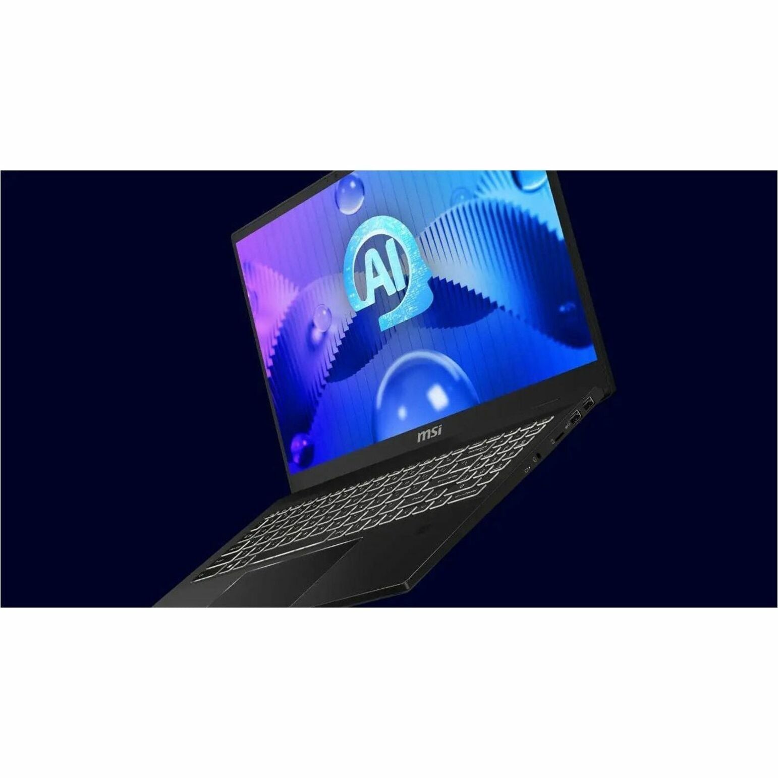 MSI Summit E16 AI Evo 2024 Convertible 2-in-1 Notebook, Intel Core Ultra 7, 32GB LPDDR5, 1TB SSD, 16" QHD+ 165Hz Touch, Intel Arc Graphics, Windows 11 Pro, Ink Black - SUM16EVO14024 (1 Year Warranty)