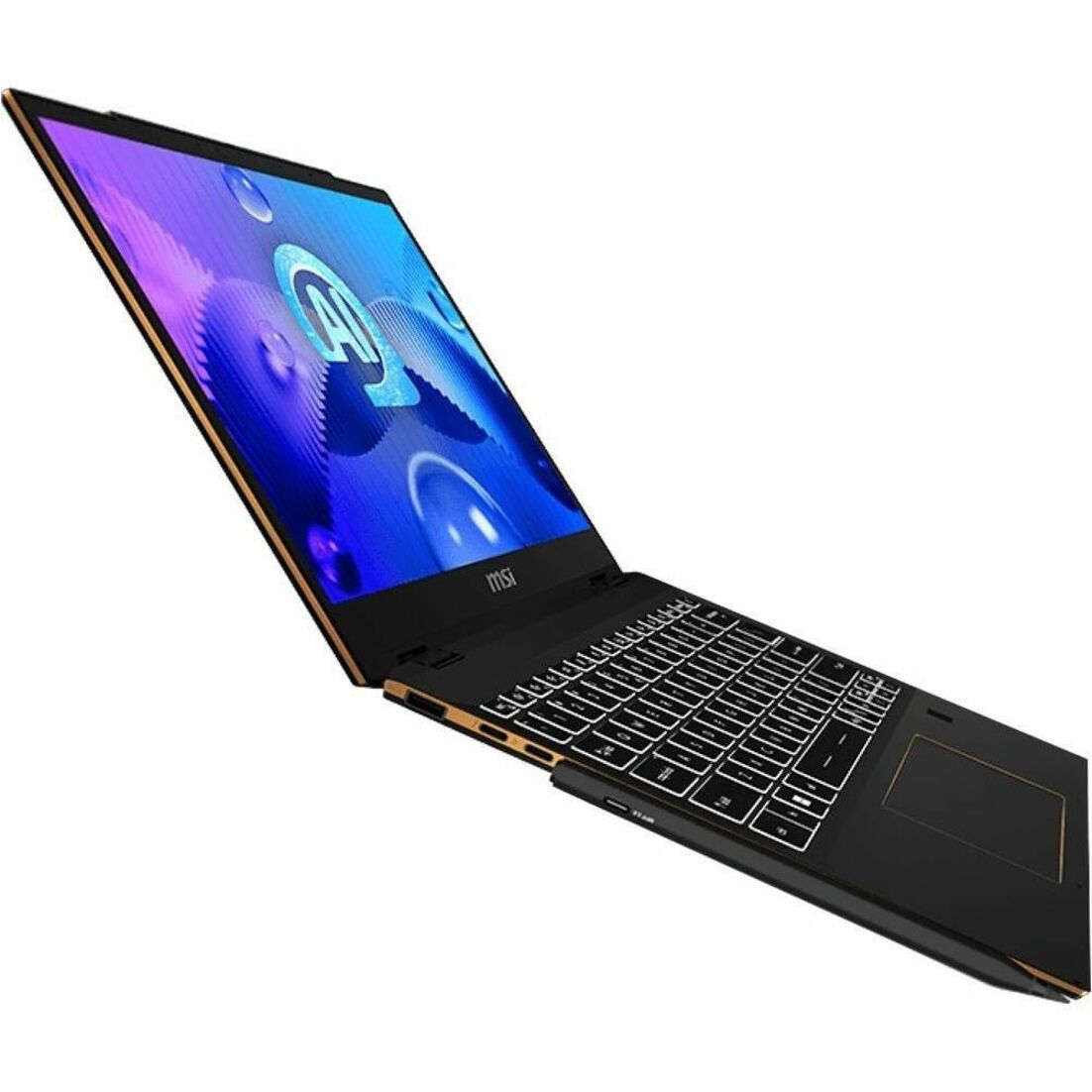 MSI 2024 Summit E13 AI Evo Convertible 2-in-1 Notebook, Intel Core Ultra 7 155H, 32GB RAM, 1TB SSD, 13.3" FHD+ IPS Touch, Windows 11 Pro, 18Hr Battery, Black - SUME1314038 (3 Year Warranty)