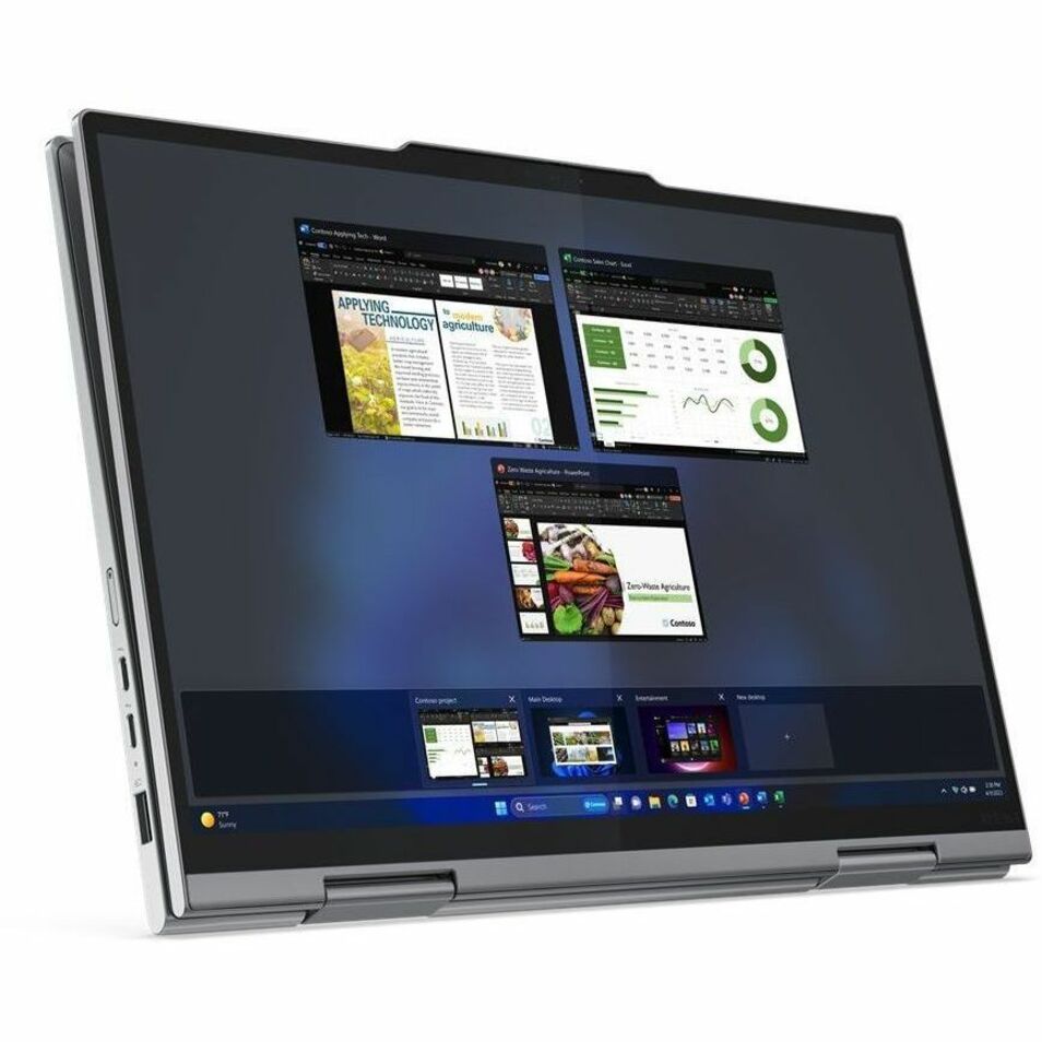 Lenovo 2024 ThinkPad X1 Gen 9 Convertible 2-in-1 Notebook, 14" WUXGA Touchscreen, Intel Core Ultra 7 165U vPro, 16GB LPDDR5X, 1TB SSD, Windows 11 Pro - 21KE005LUS (3 Year Warranty)