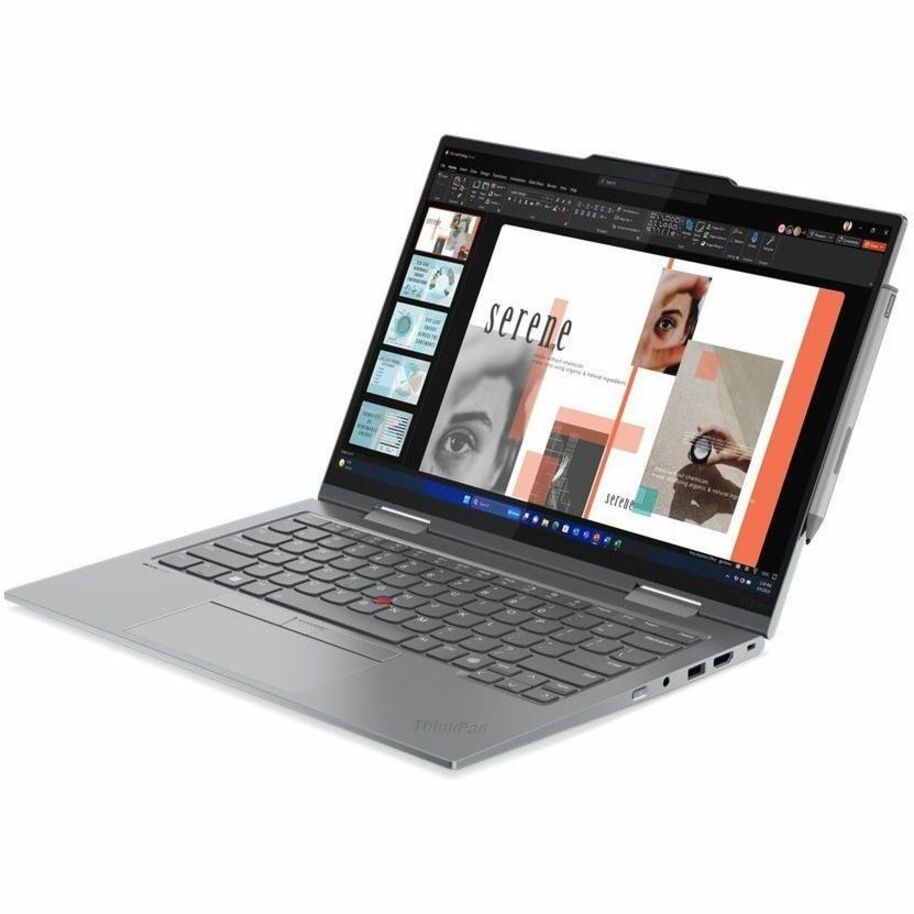 Lenovo 2024 ThinkPad X1 Gen 9 Convertible 2-in-1 Notebook, 14" WUXGA Touchscreen, Intel Core Ultra 7 165U vPro, 16GB LPDDR5X, 1TB SSD, Windows 11 Pro - 21KE005LUS (3 Year Warranty)