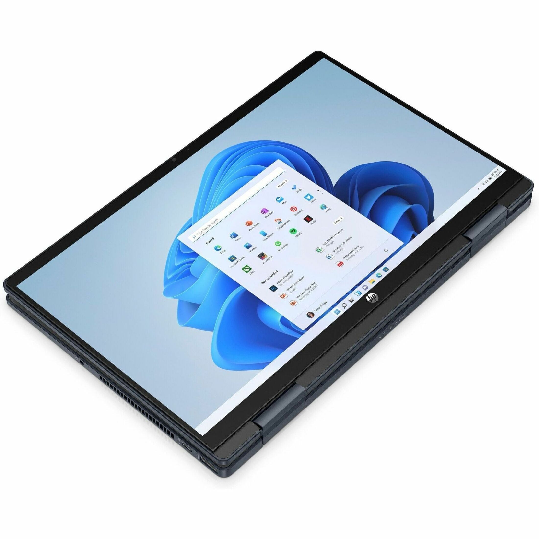 HP Pavilion x360 2024 Convertible 2-in-1 Notebook, 14" FHD IPS Touch, 13th Gen Intel i5-1335U, 8GB DDR4, 512GB SSD, Windows 11, 12Hr Battery, Backlit KB - A1YM8UA#ABA (1 Year Warranty)
