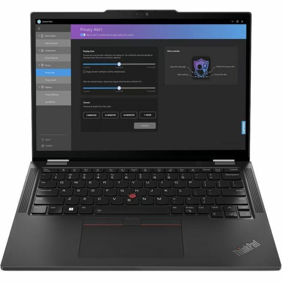 Lenovo ThinkPad X13 Gen 5 Convertible 2-in-1 Notebook, 13.3" IPS Touch, Intel Core Ultra 7 165U vPro, 16GB LPDDR5X, 1TB SSD, Windows 11 Pro, Backlit - 21LW002BUS (1 Year Warranty)